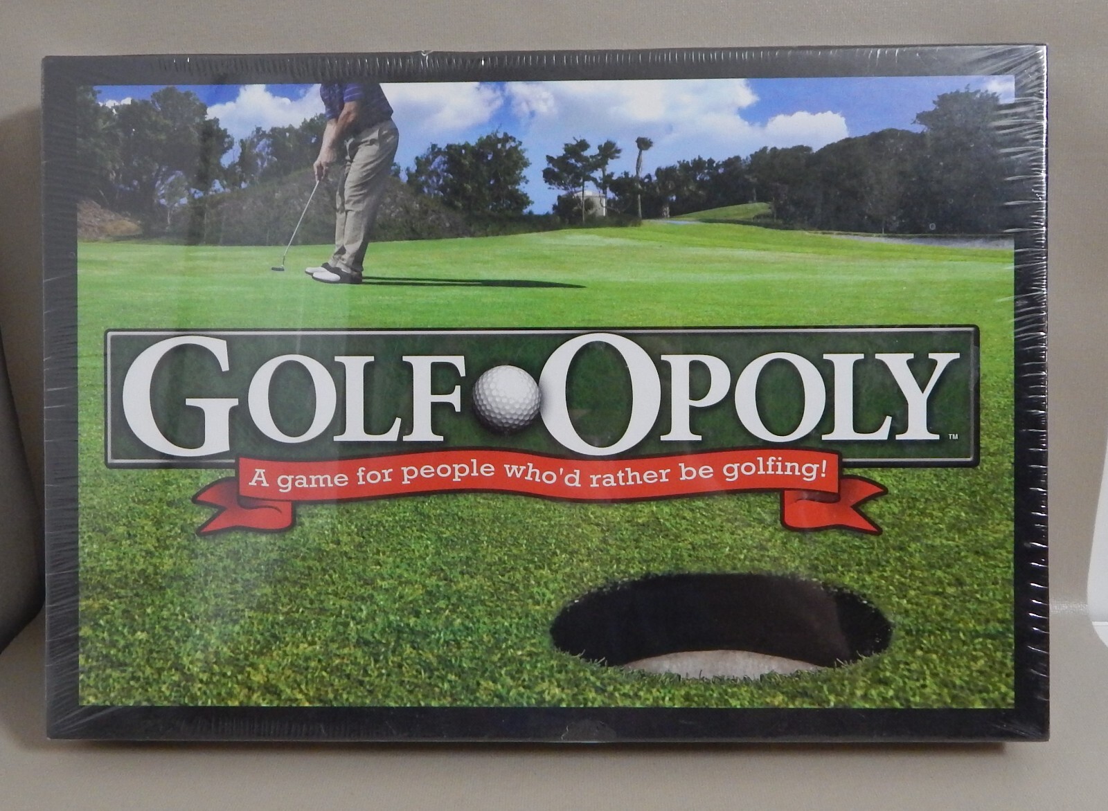 New Golf-opoly Monopoly Late For The Sky Ages 8+ | 2-6 players Golf Board Game