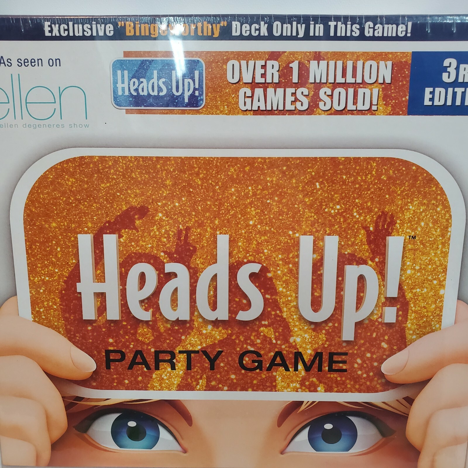 Ellen Heads Up 3rd Edition Game New Party Game Spin Master