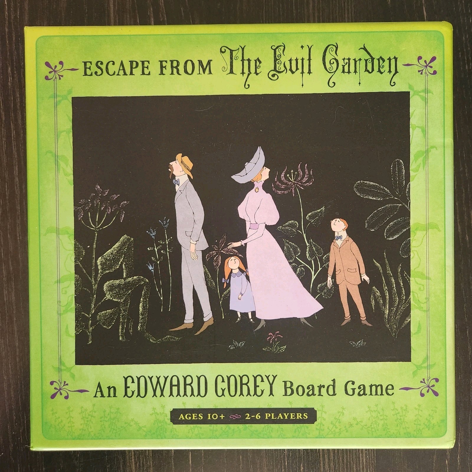 Escape From The Evil Garden: An Edward Gorey Board Game New