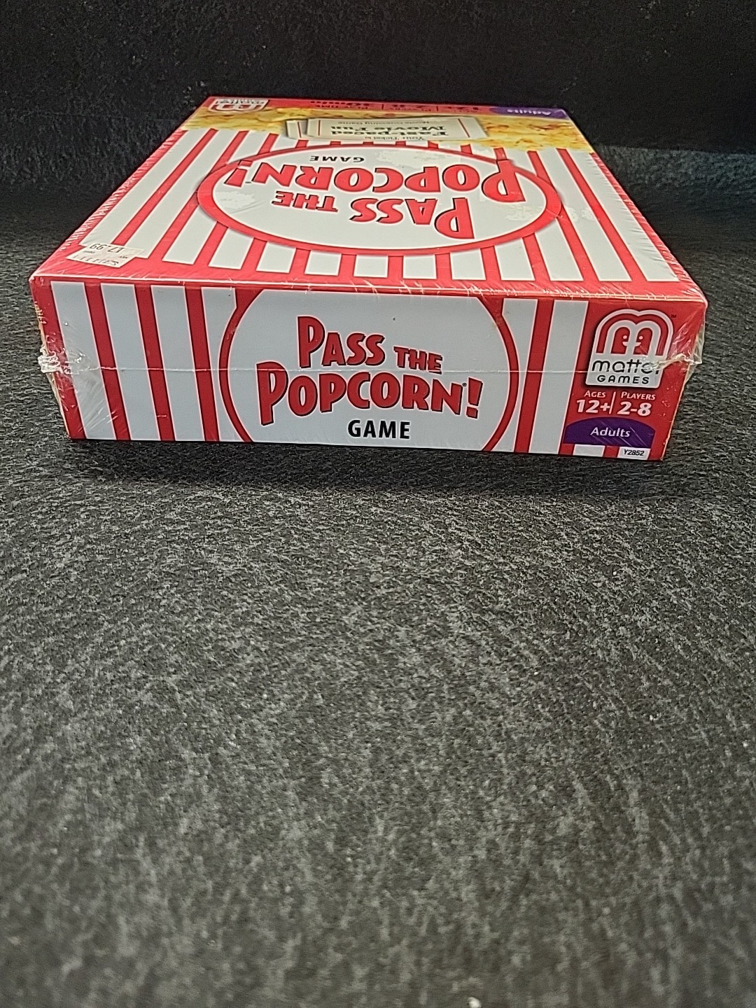 Mattel Games PASS THE POPCORN Game new sealed Kmart Tag
