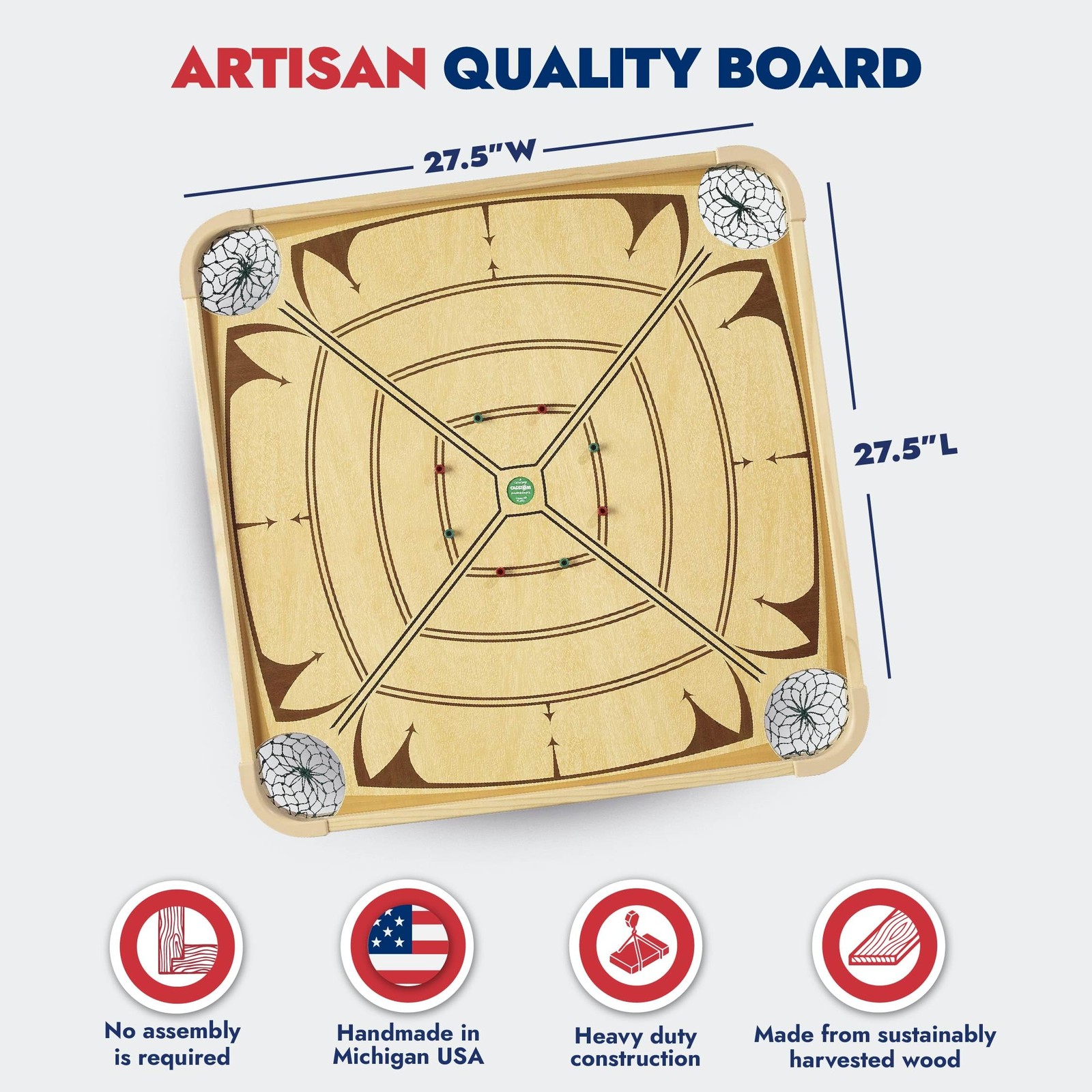 Board Game Set — Large Board Games for Adults & Children — Over 85 Board Game…