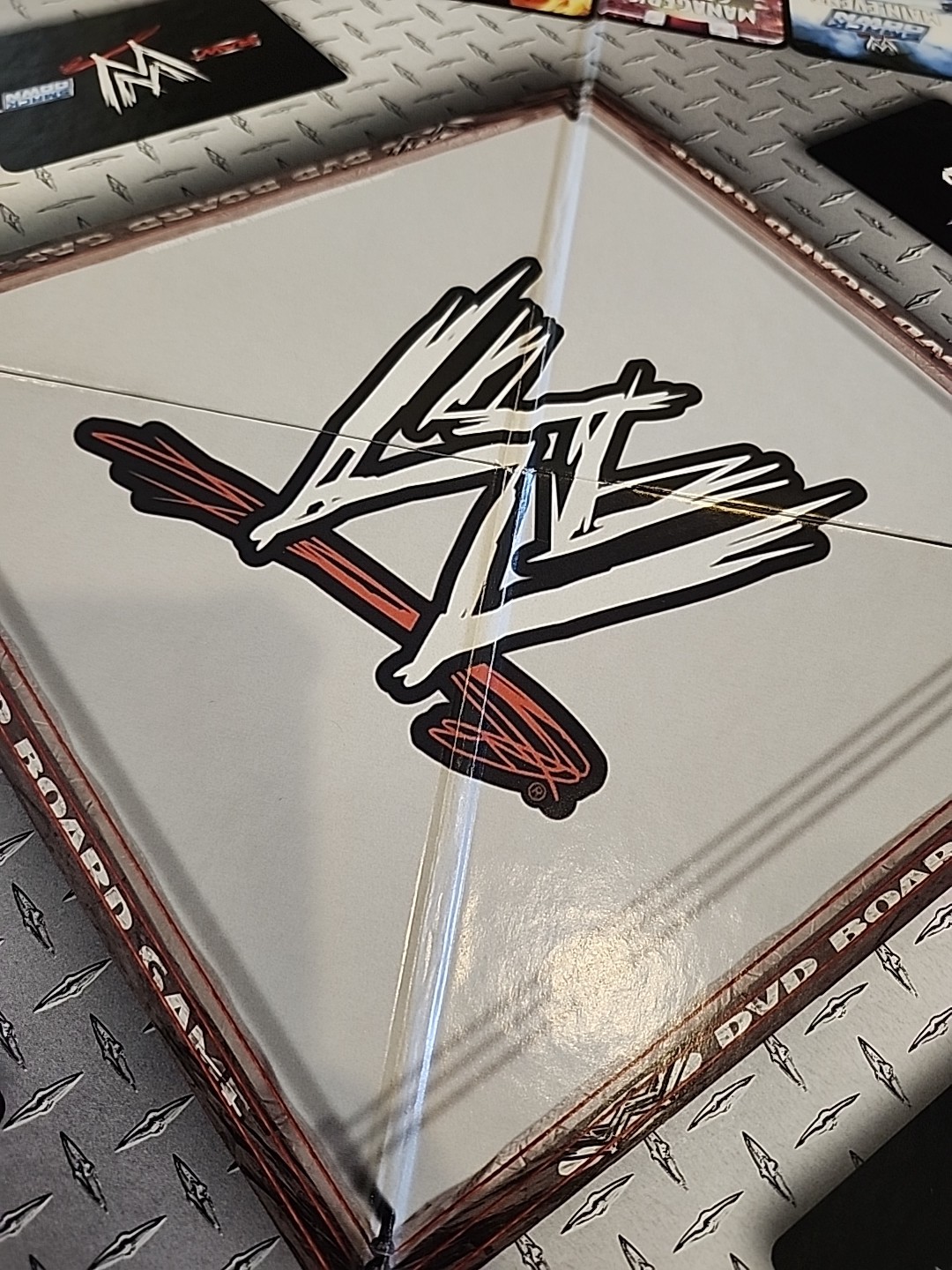 WWE DVD Board Game Specialty Board Games 2nd Ed Complete Exc Raw Smackdown 2006