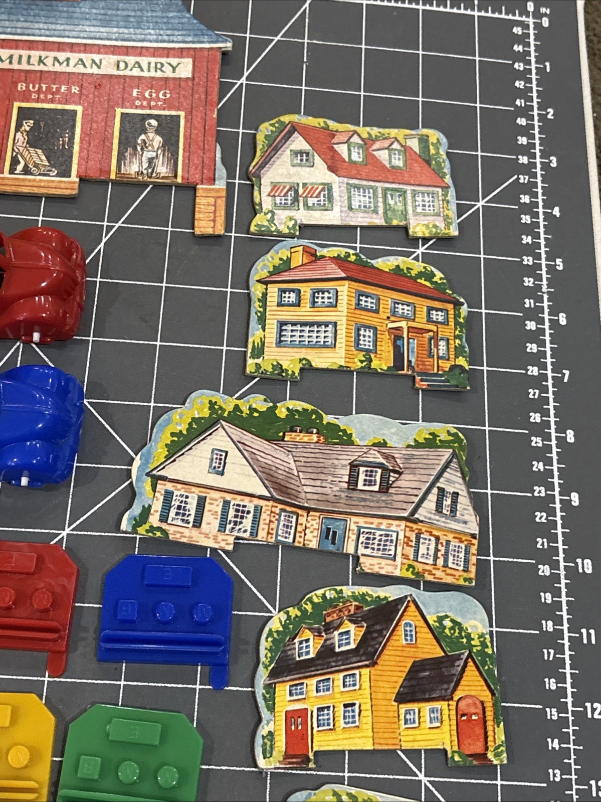 Pieces And Parts Vintage 1950s Hasbro MERRY MILKMAN Dairy Farm Game
