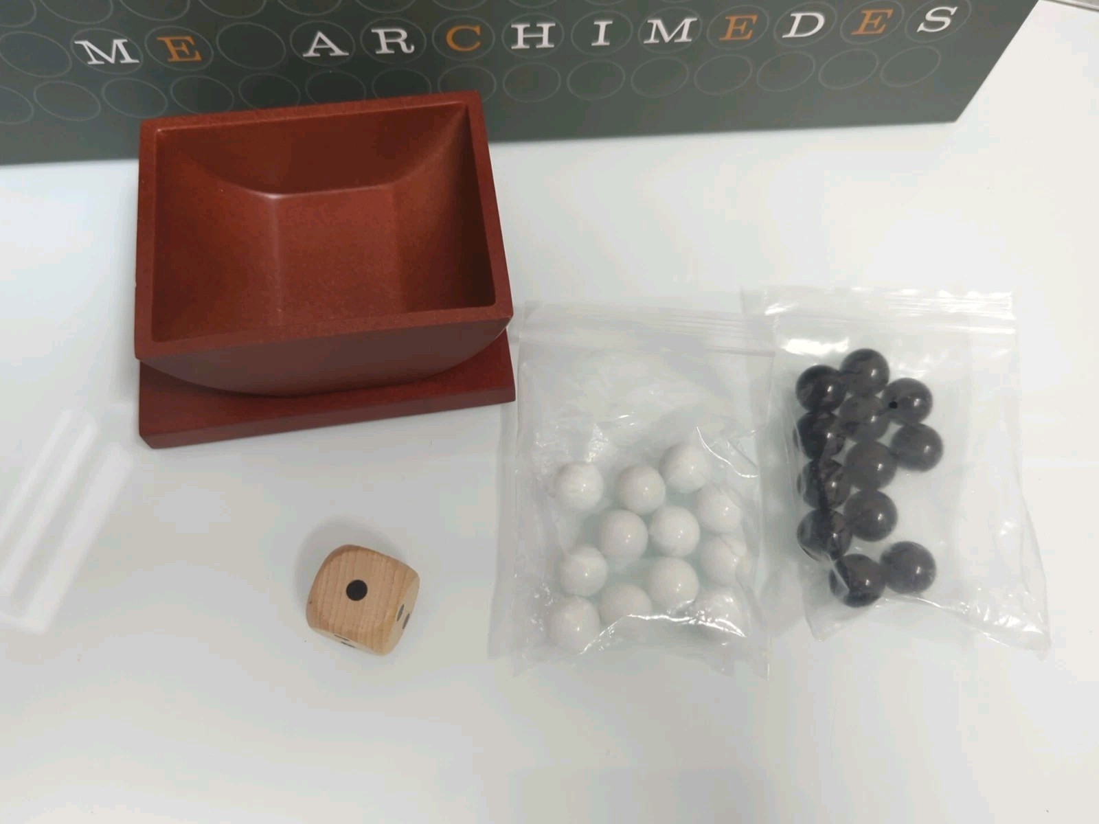 Marbles Brain Workshop Wooden Strategy Balance Game Complete w/ Box