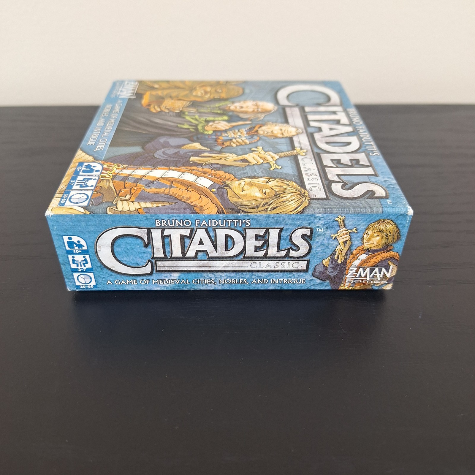 Citadels Classic Card Game Bruno Faidutti 2016 Z-man Games Small Box Medieval