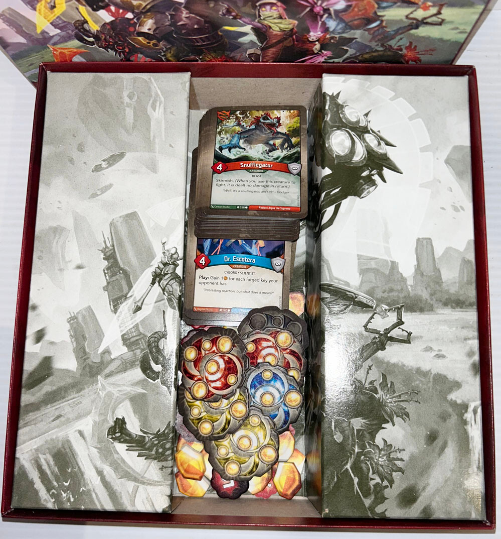 Fantasy Flight Keyforge Call Of The Archons & Age Of Ascension Games. Unused!