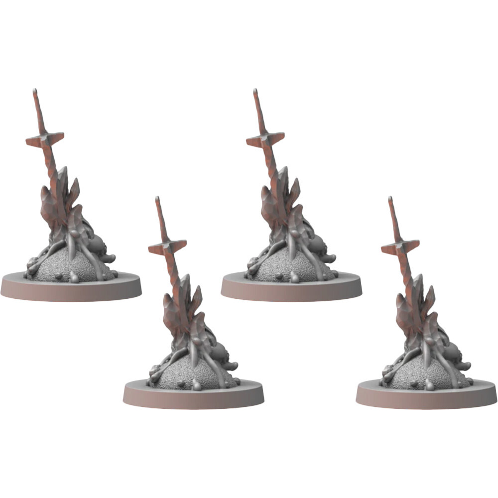 Dark Souls RPG Minis Wave 4 SKU 2 – Bonfires Steamforged