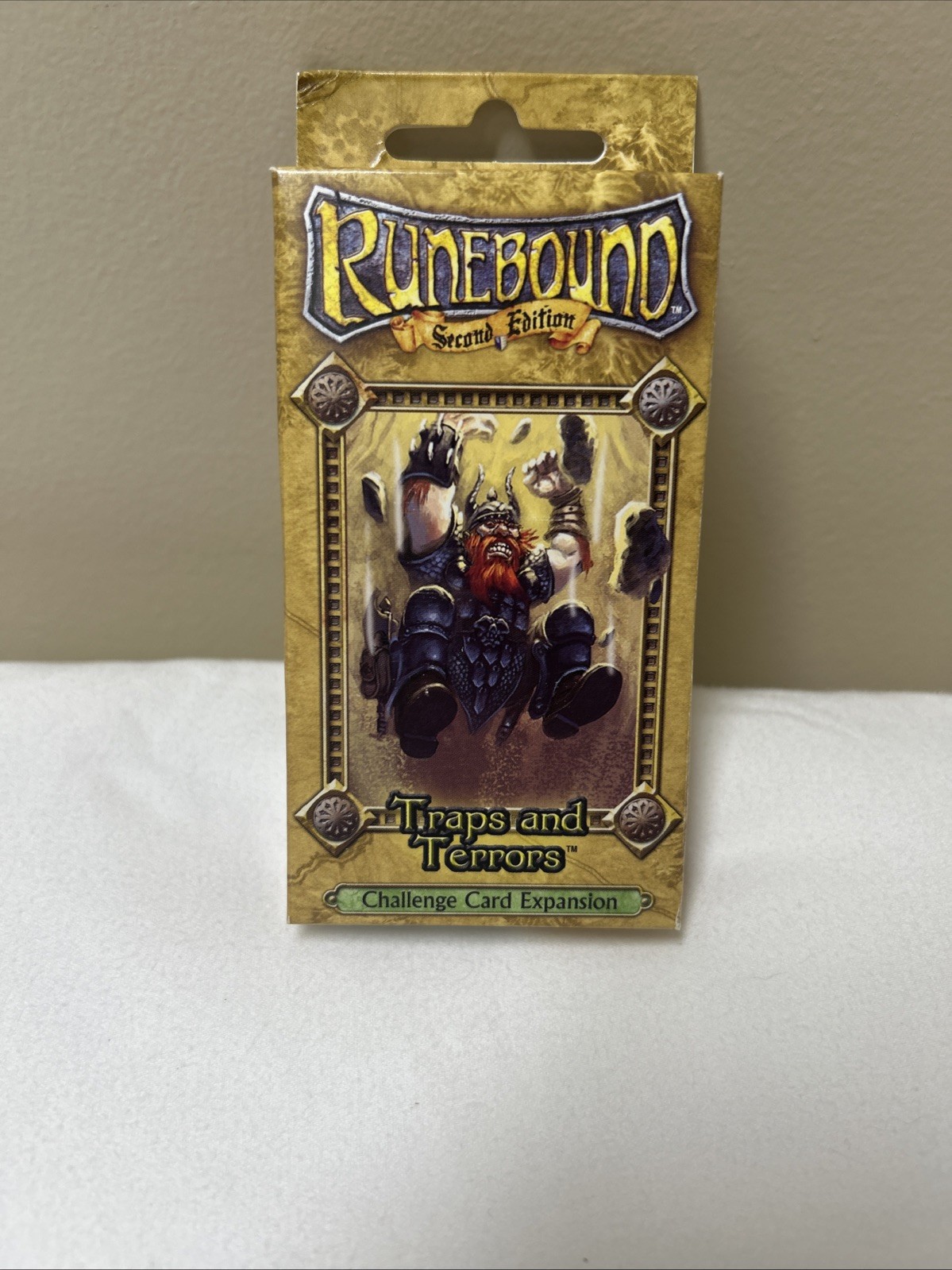 Runebound 2nd Edition Traps and Terrors Challenge Card Expansion cards