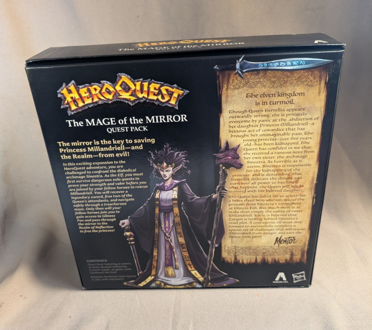 Heroquest The Mage of The Mirror Expansion Quest Pack, Replacement Box Only