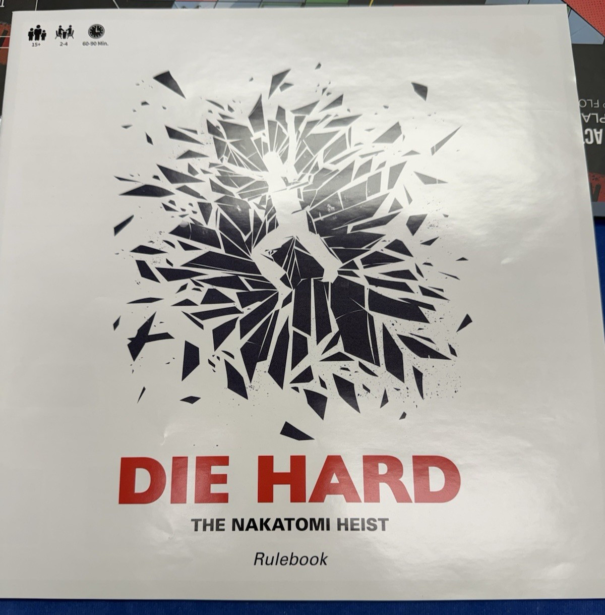 Die Hard Board Game Opened But New Not Played