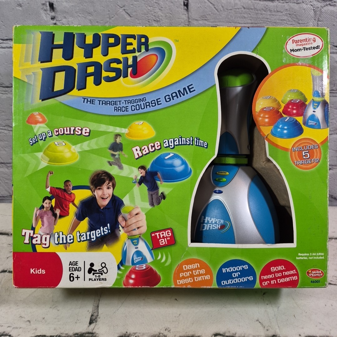 Hyper Dash Game Target Tagging Race Course Game Wild Planet 2006 NEW NOS