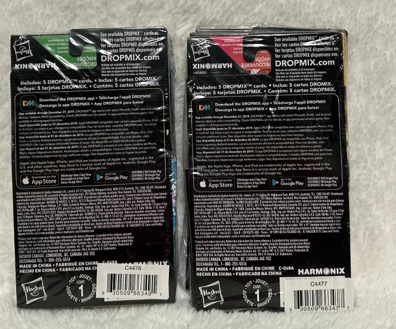 DropMix Discover Pack Series 1 And 2 (Packs of 5) Harmonix Hasbro 16+ NEW Sealed