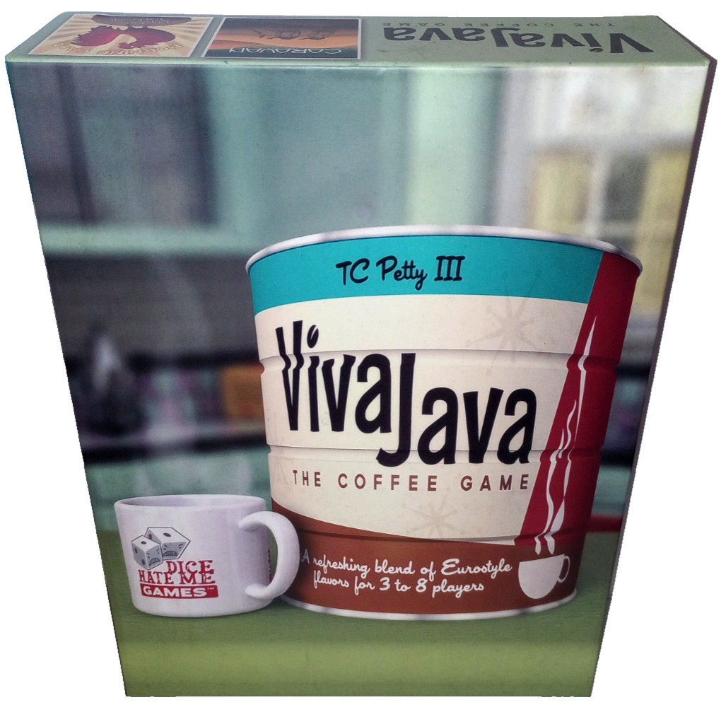 Viva Java The Coffee Game – By Dice Hate Me Games – 100% Complete – Very Good