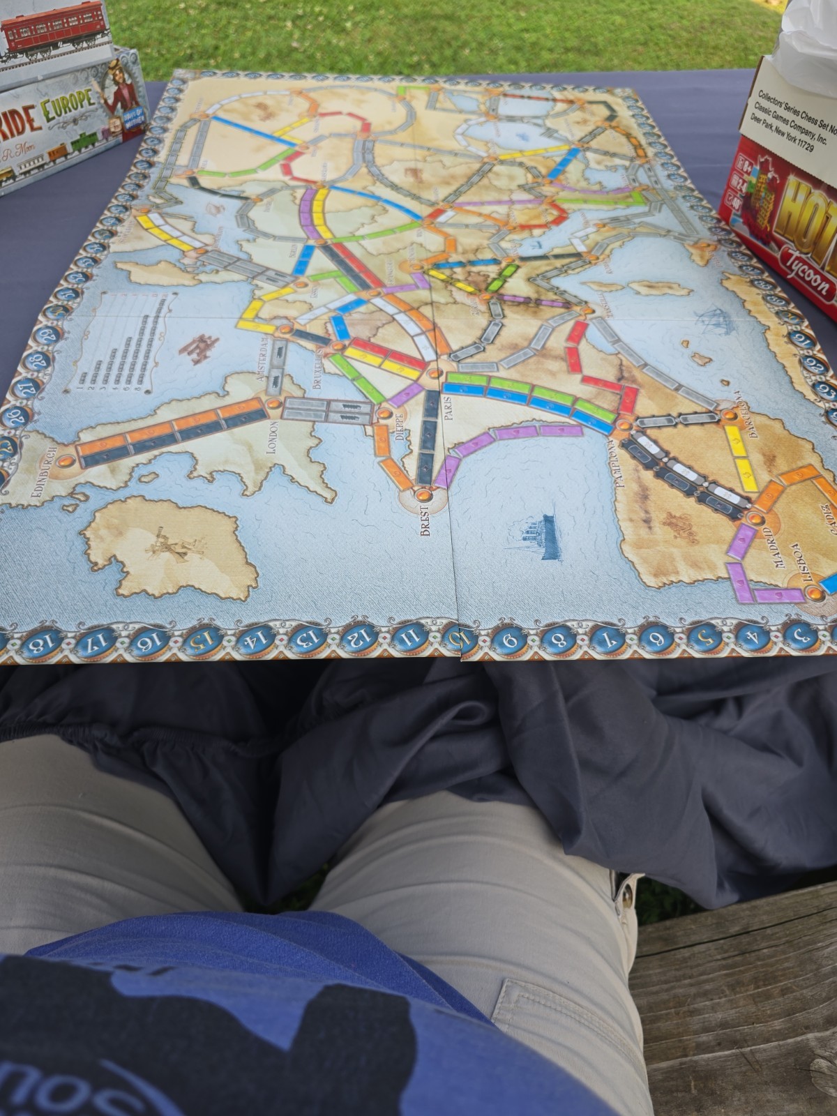 Days of Wonder Ticket to Ride Europe Board Game COMPLETE!