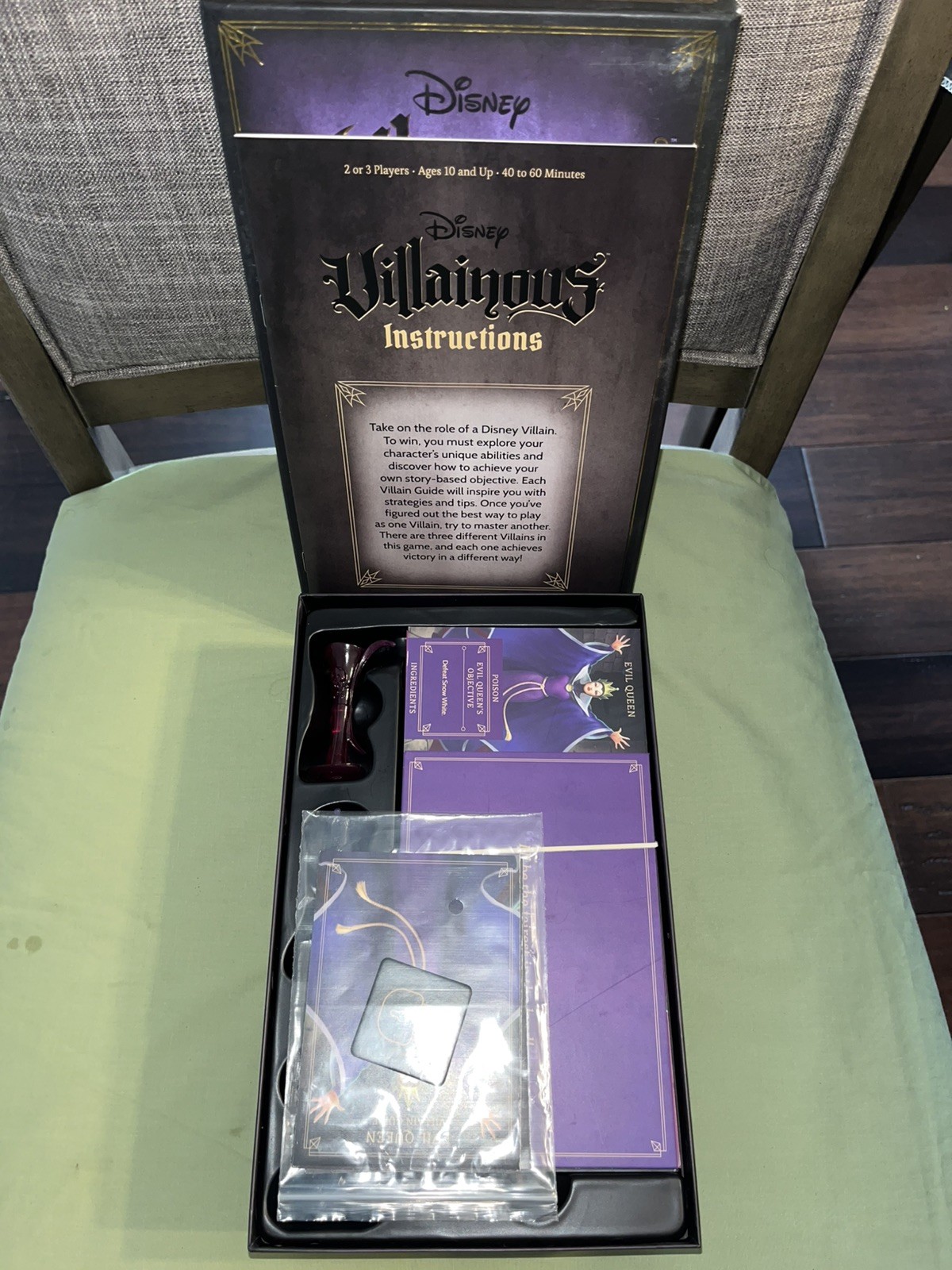 Disney Villainous WICKED TO THE CORE Ravensburger Board Game Expansion MIB