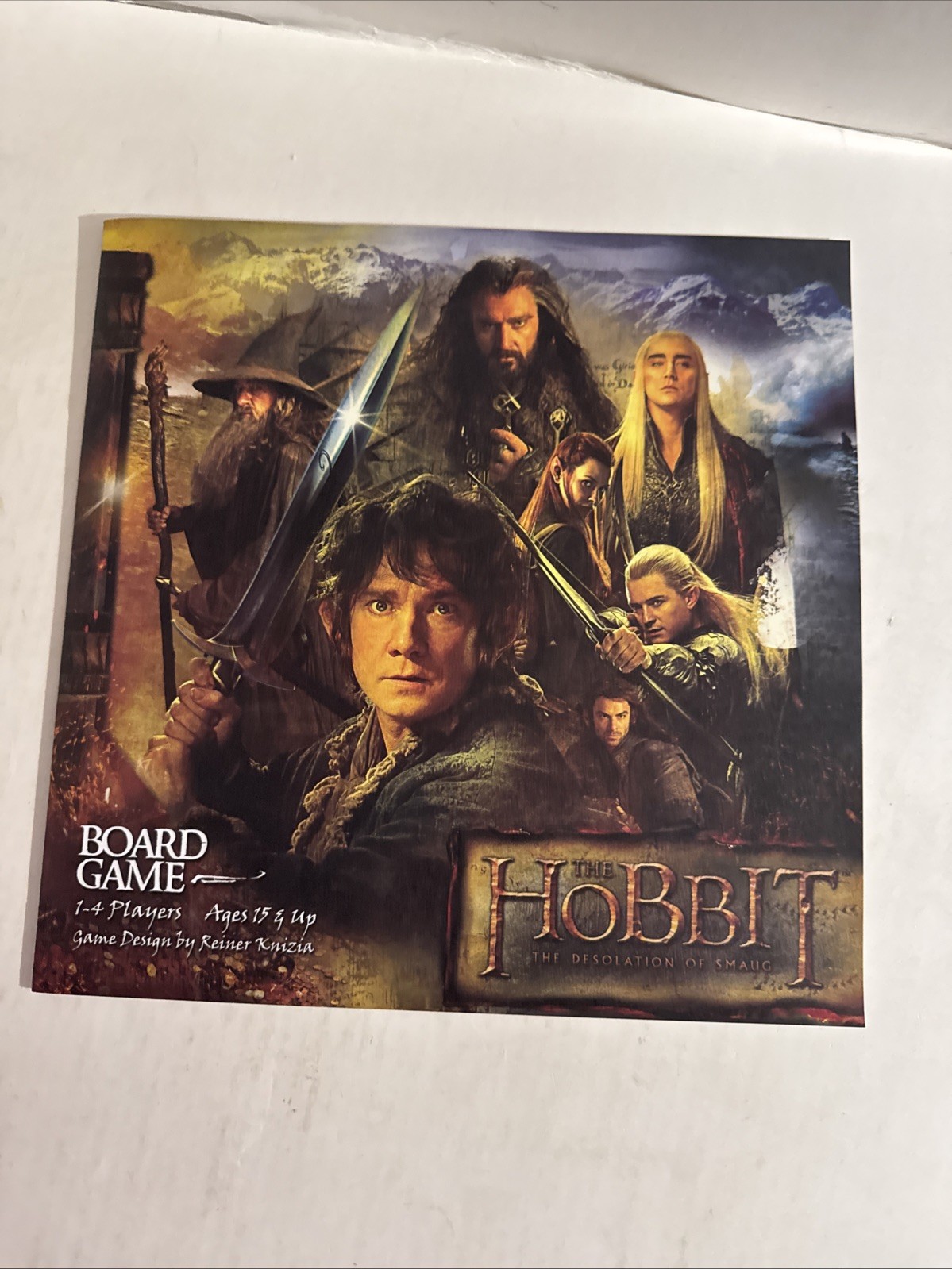 The Hobbit Board Games Lot An Unexpected Journey & Desolation Of Smaug Complete