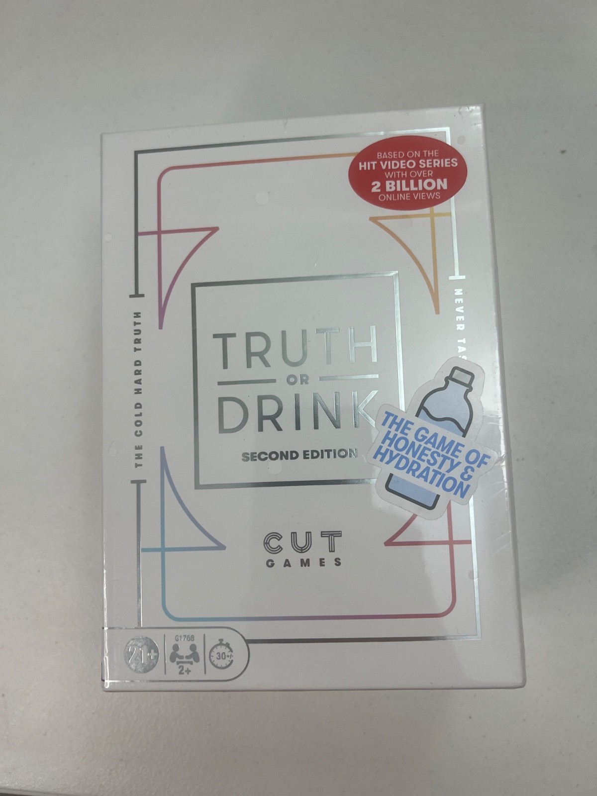 Truth Or Drink 2nd Ed. Age 21 Plus Party Card Game Brand New