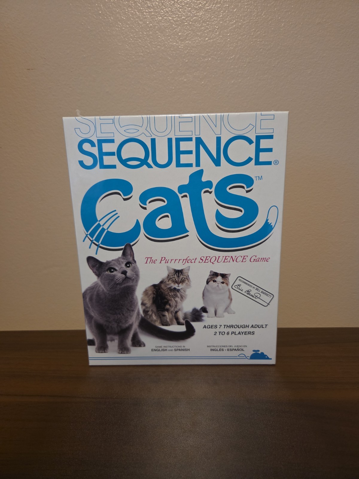 Brand New Sealed Sequence Cats Jax Board Game – 2 To 6 Players – 2013