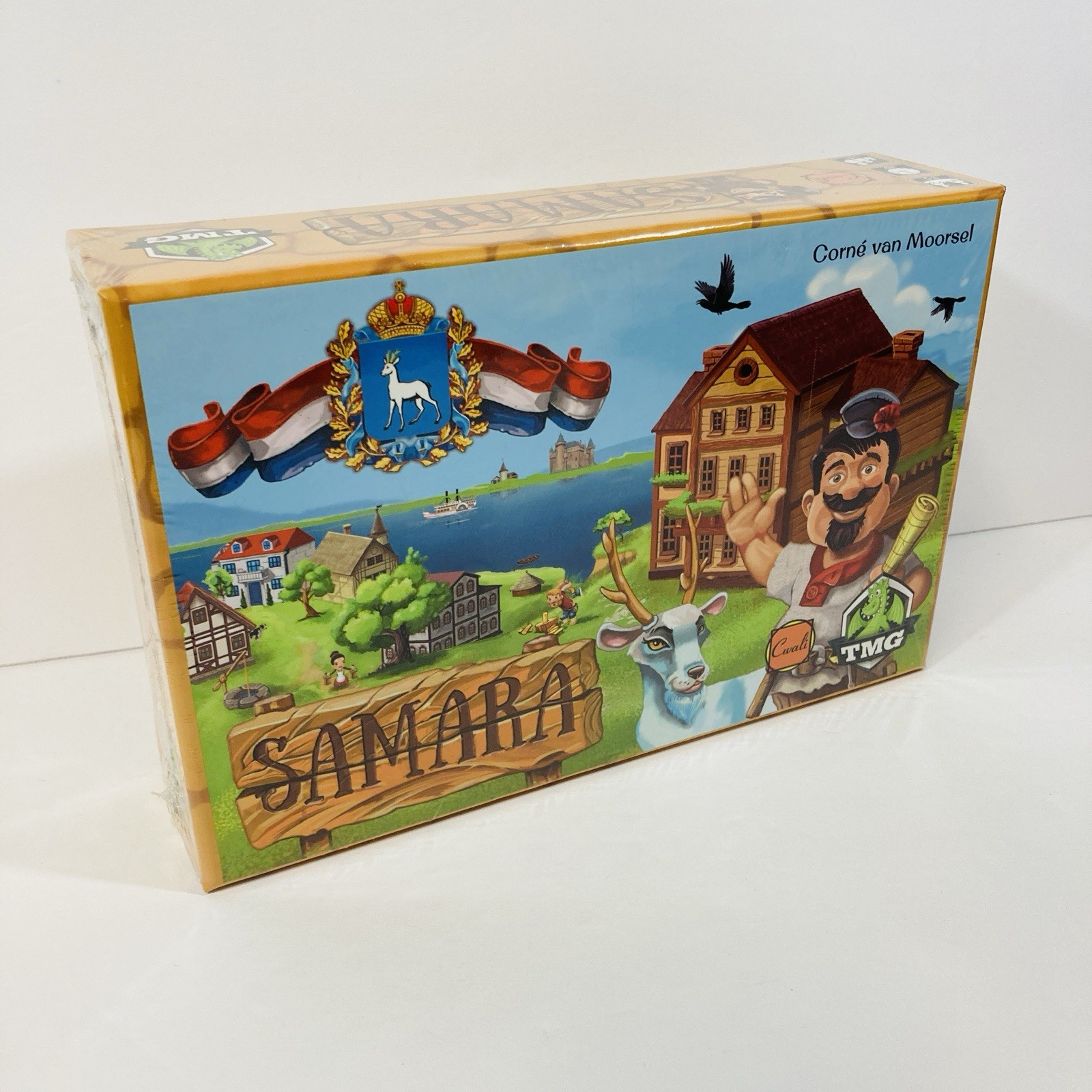 New SAMARA BOARD GAME Cwali TMG Corne Van Moorsel English OOP SEALED