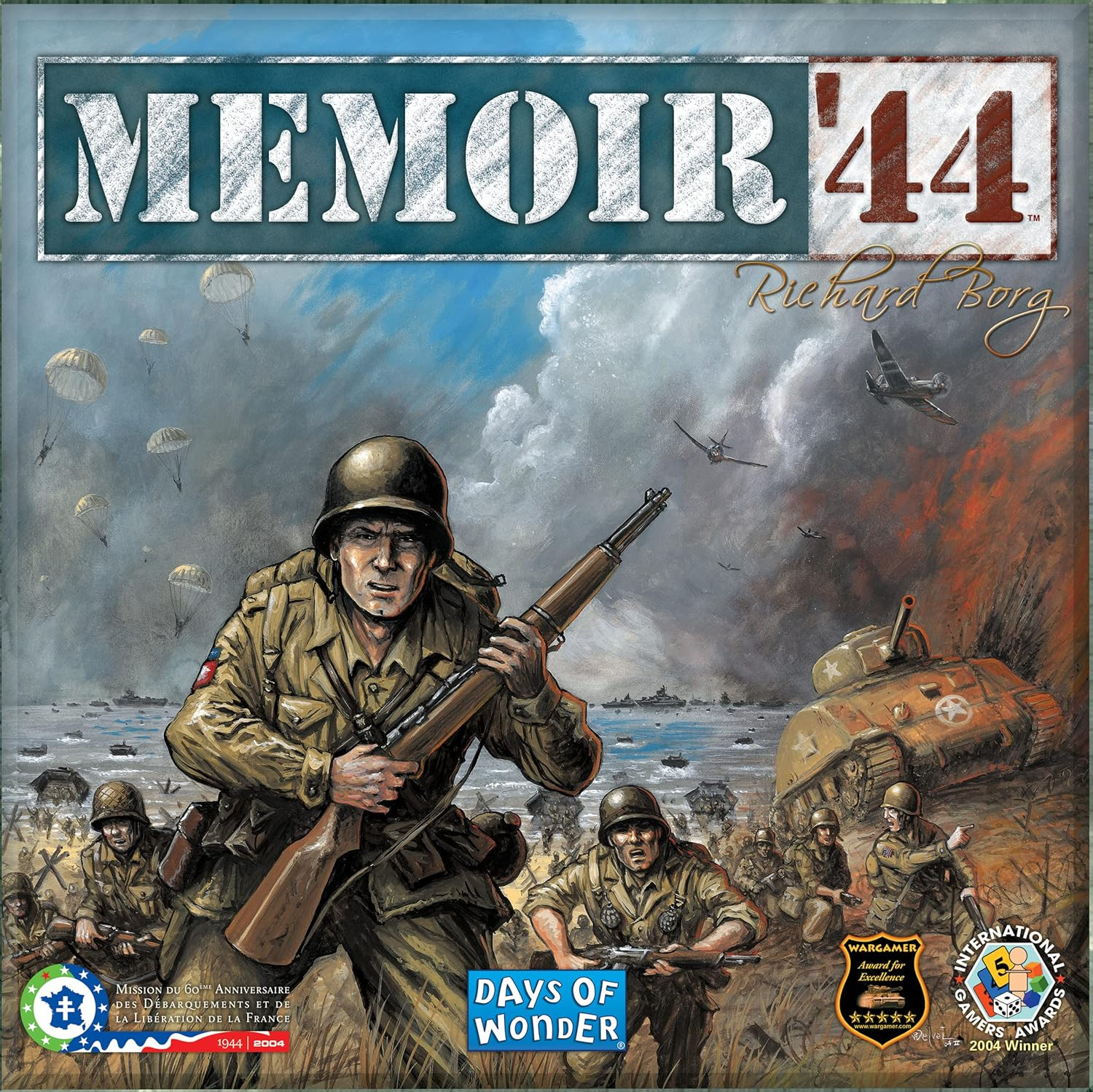 Memoir ’44 Board Game – WWII Historical Board Game of Epic Battles! Tabletop …