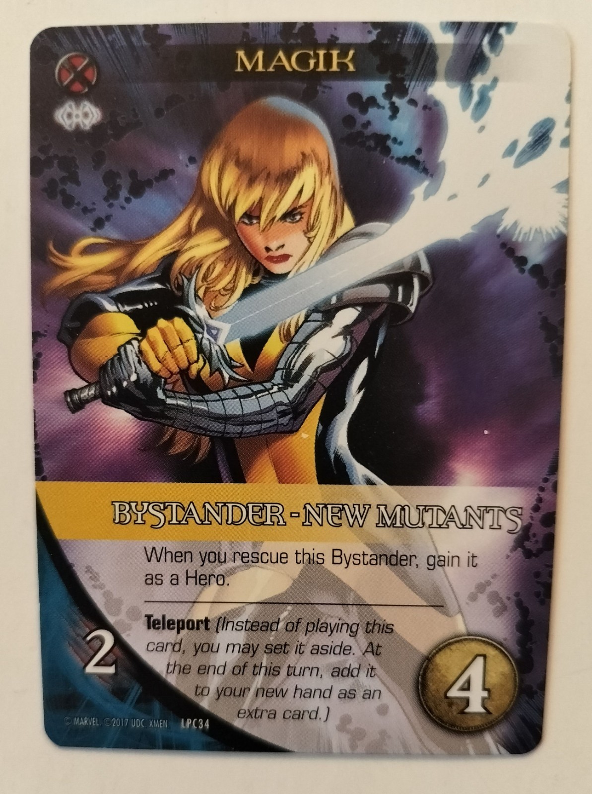 Marvel Legendary Magik Illyana Rasputin X-Men Promo Card Lot Set