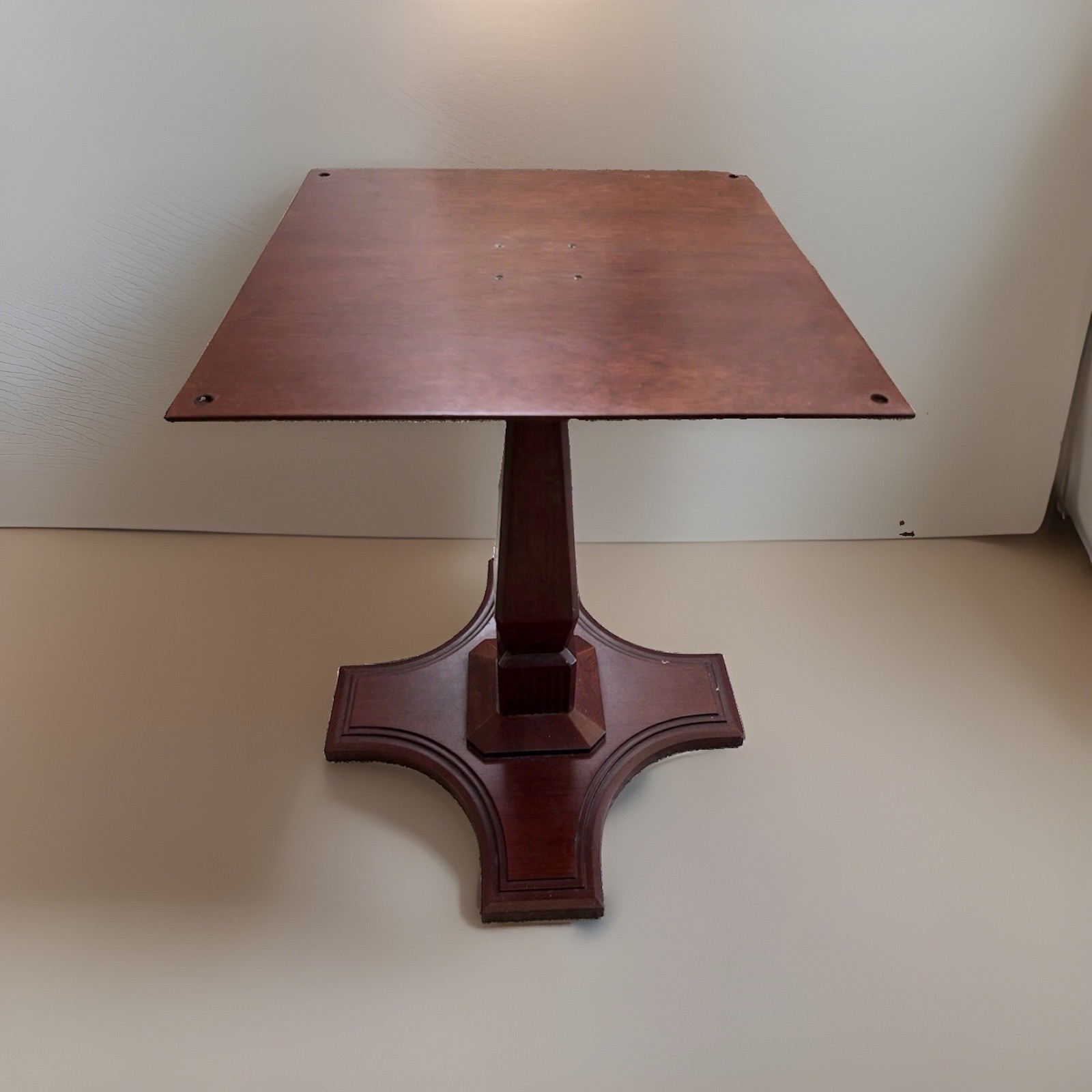 Vintage Franklin Mint Monopoly Collector’s Edition Wood Game Table (Table Only)