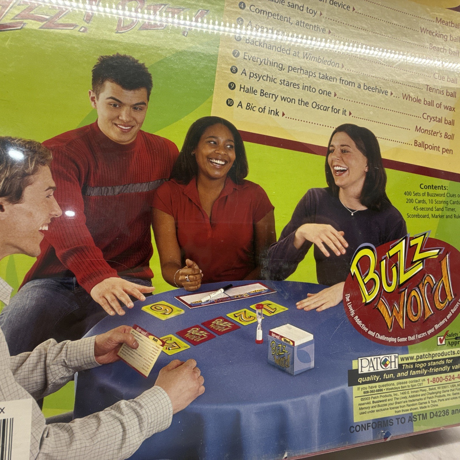 Buzz Word Game by Patch #7363 – Sealed Vintage 2003 NEW SEALED