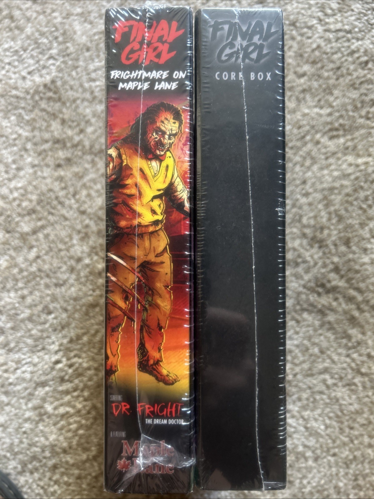 Final Girl: Core Set And Frightmare on Maple Lane -starring Dr Fright-SEALED