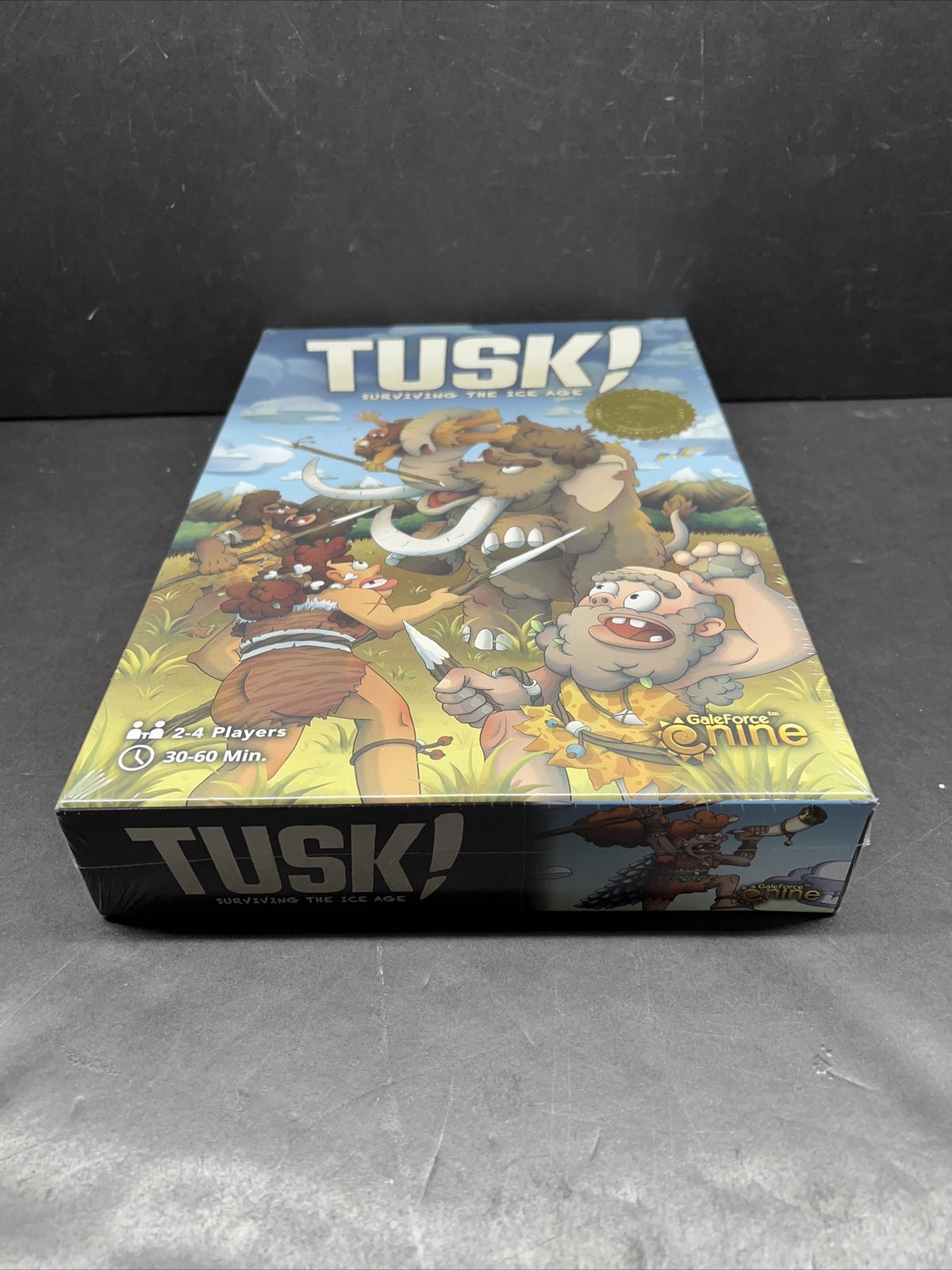 Gale Force 9 Tusk Surviving The Ice Age Boardgame – New, Sealed!