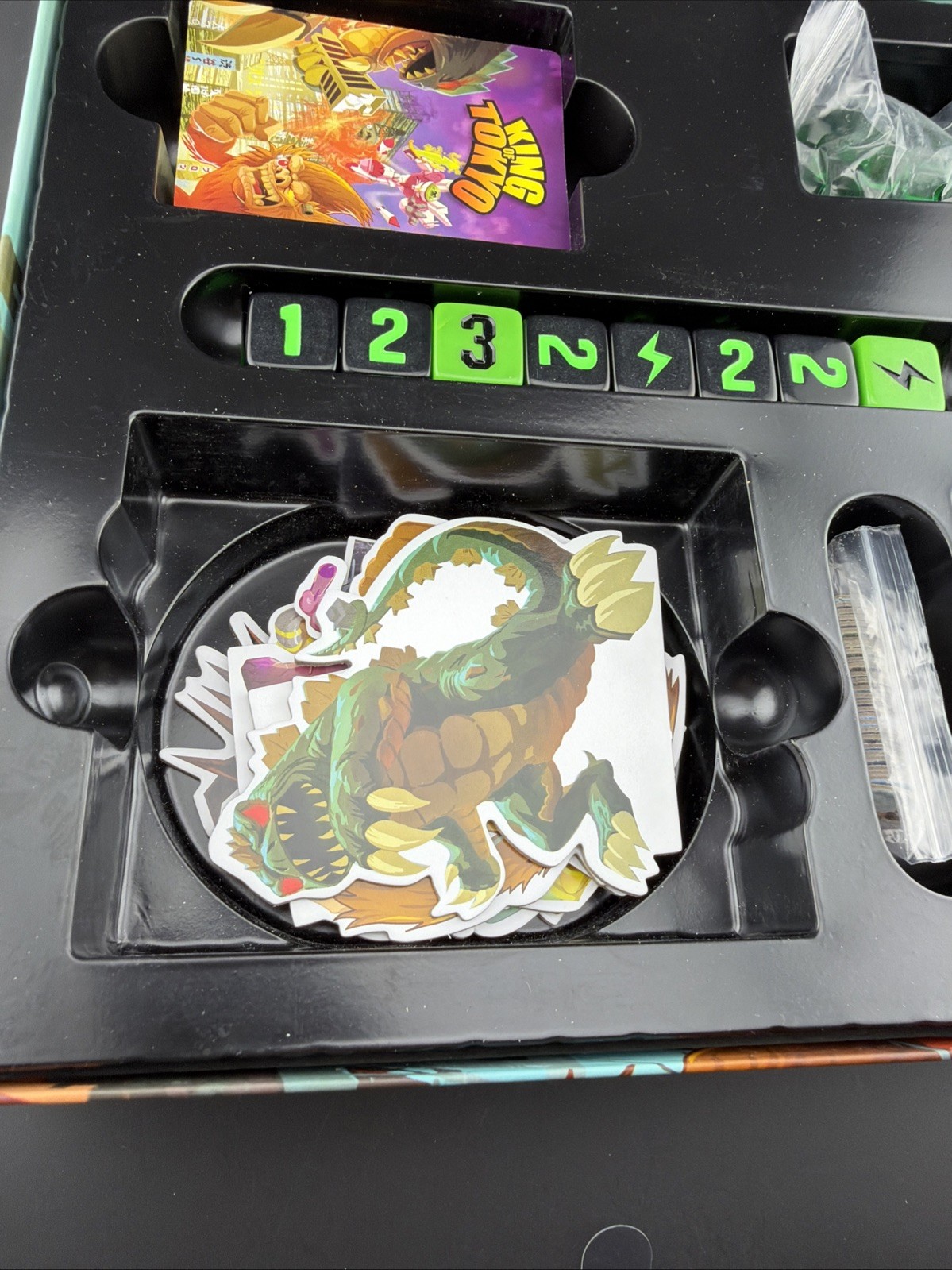 King of Tokyo Board Game COMPLETE Iello 2015 GigaMonster Richard Garfield