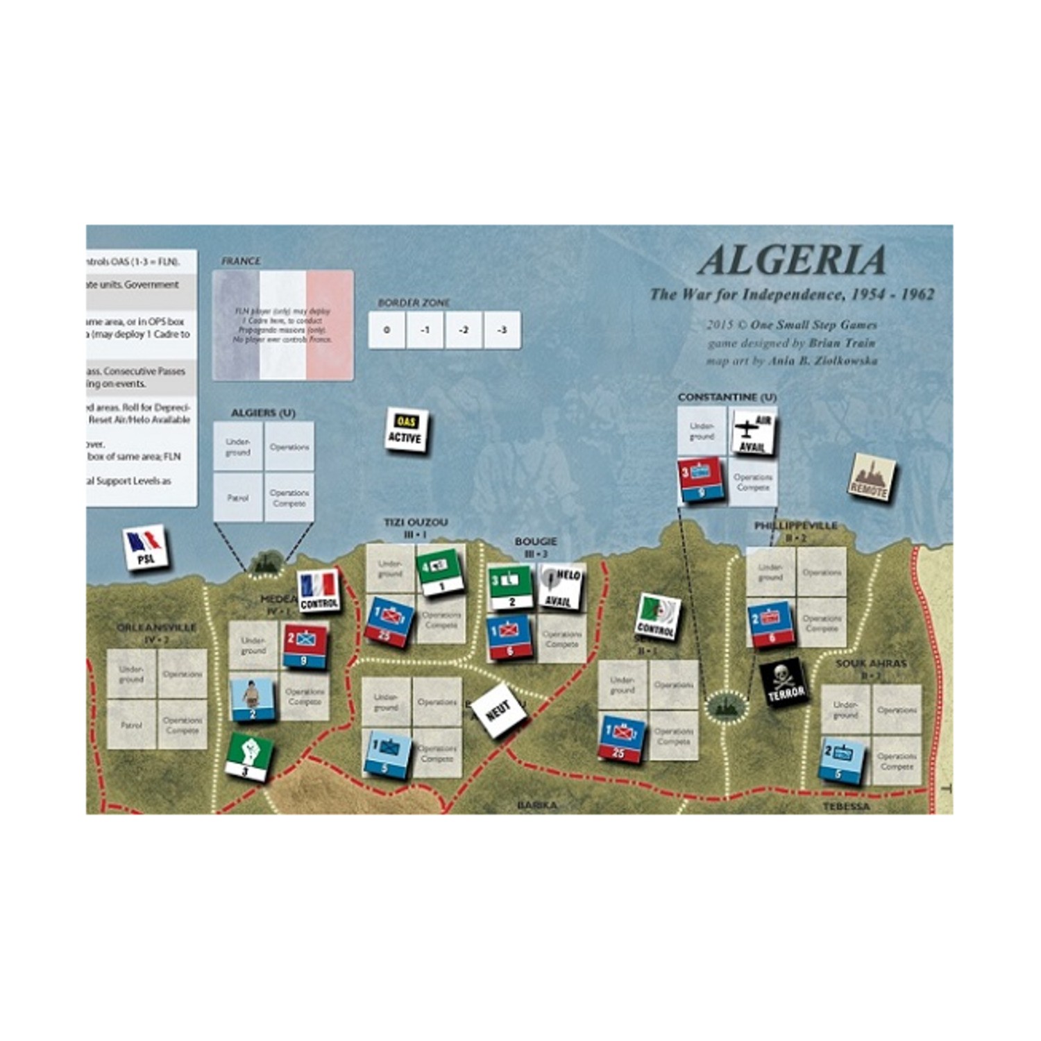 One Small Step Wargame Folio Series #9 – Algeria Bag New