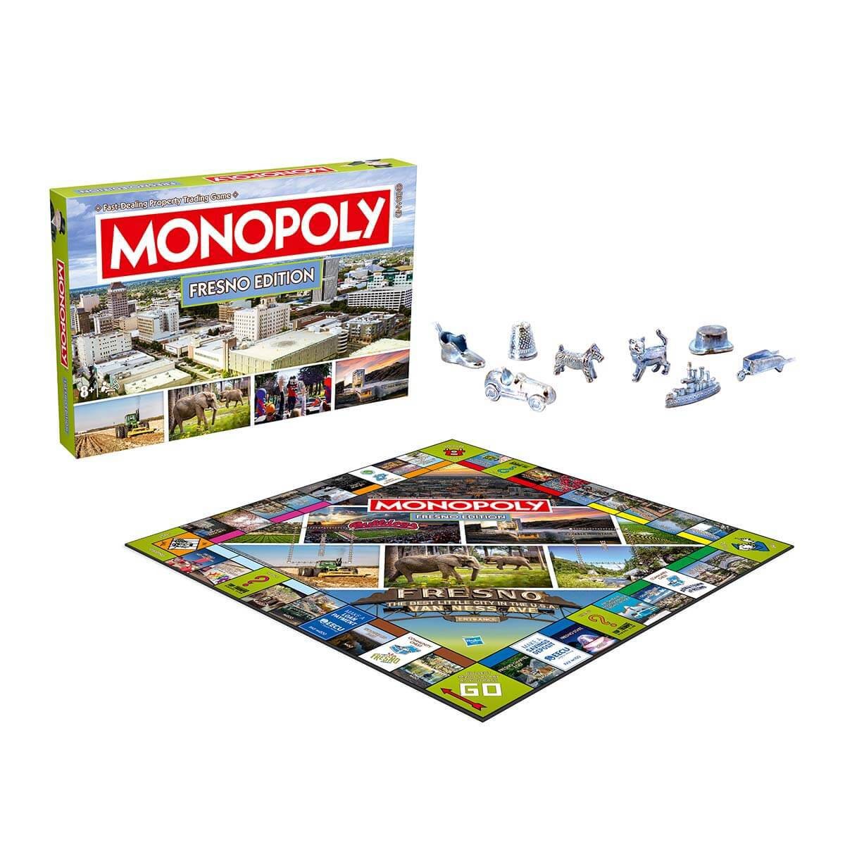 Fresno, CA Monopoly Board Game – New & Sealed