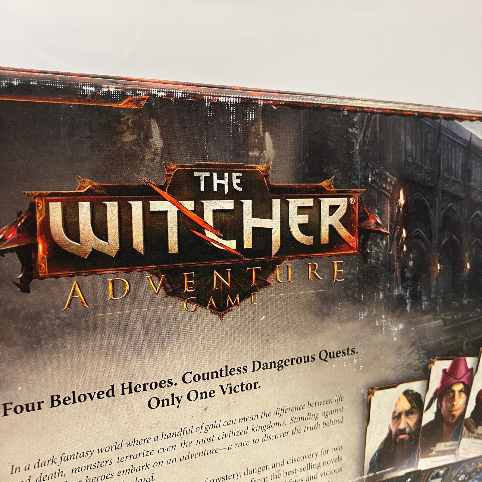 Witcher Adventure Game Ignacy Trzewiczek CD Projekt Red 2014 Fantasy Flight Game