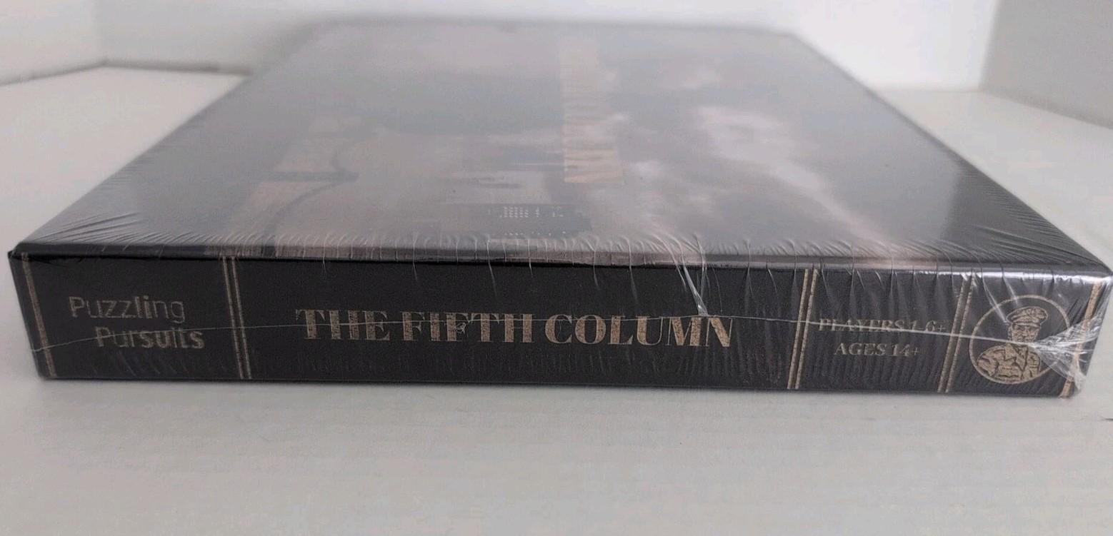The Fifth Column Escape Room Puzzle Game Puzzling Pursuits New