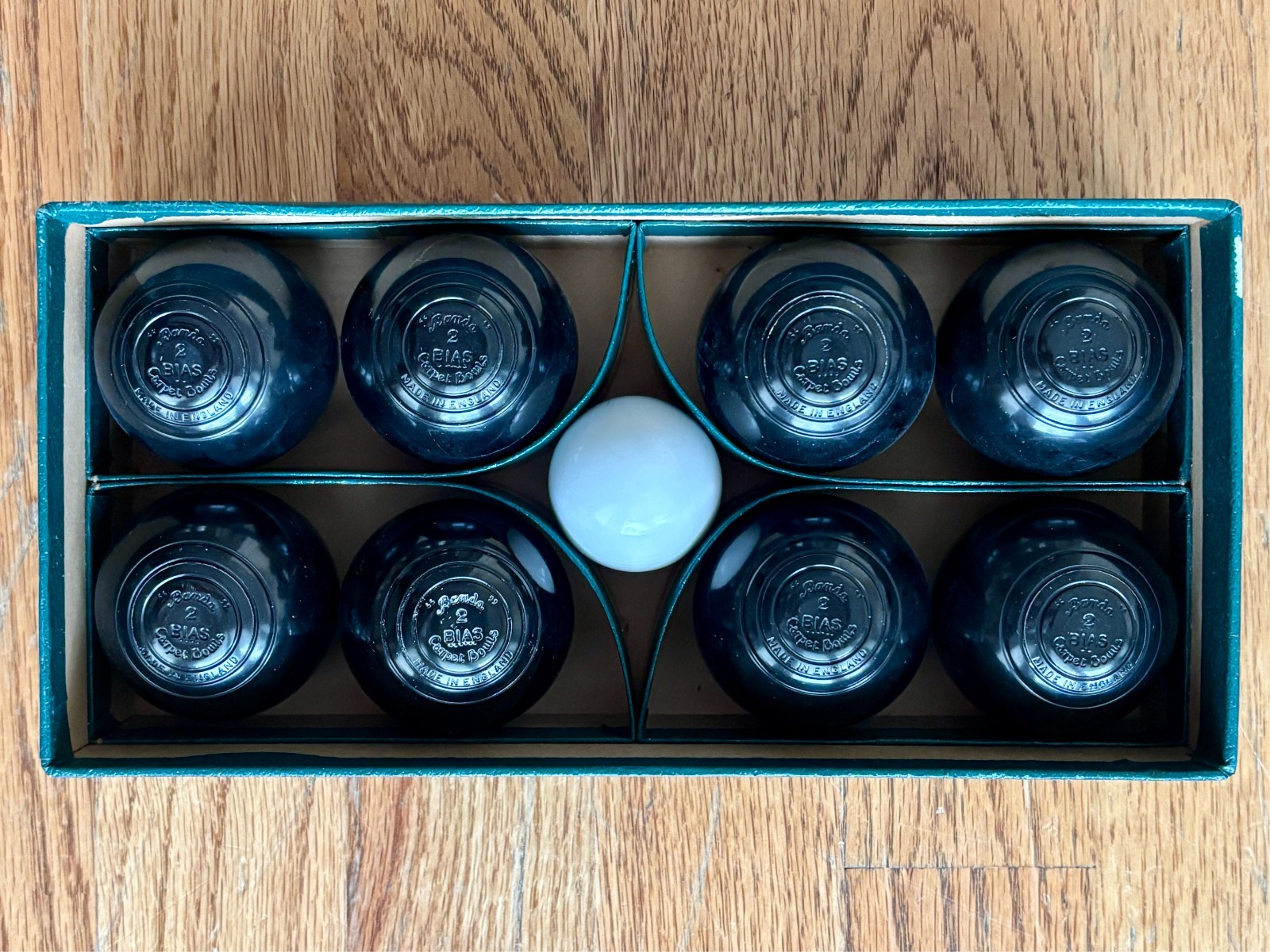 B&A Bowls Indoor Carpet Game – Complete in Box w/ Instructions