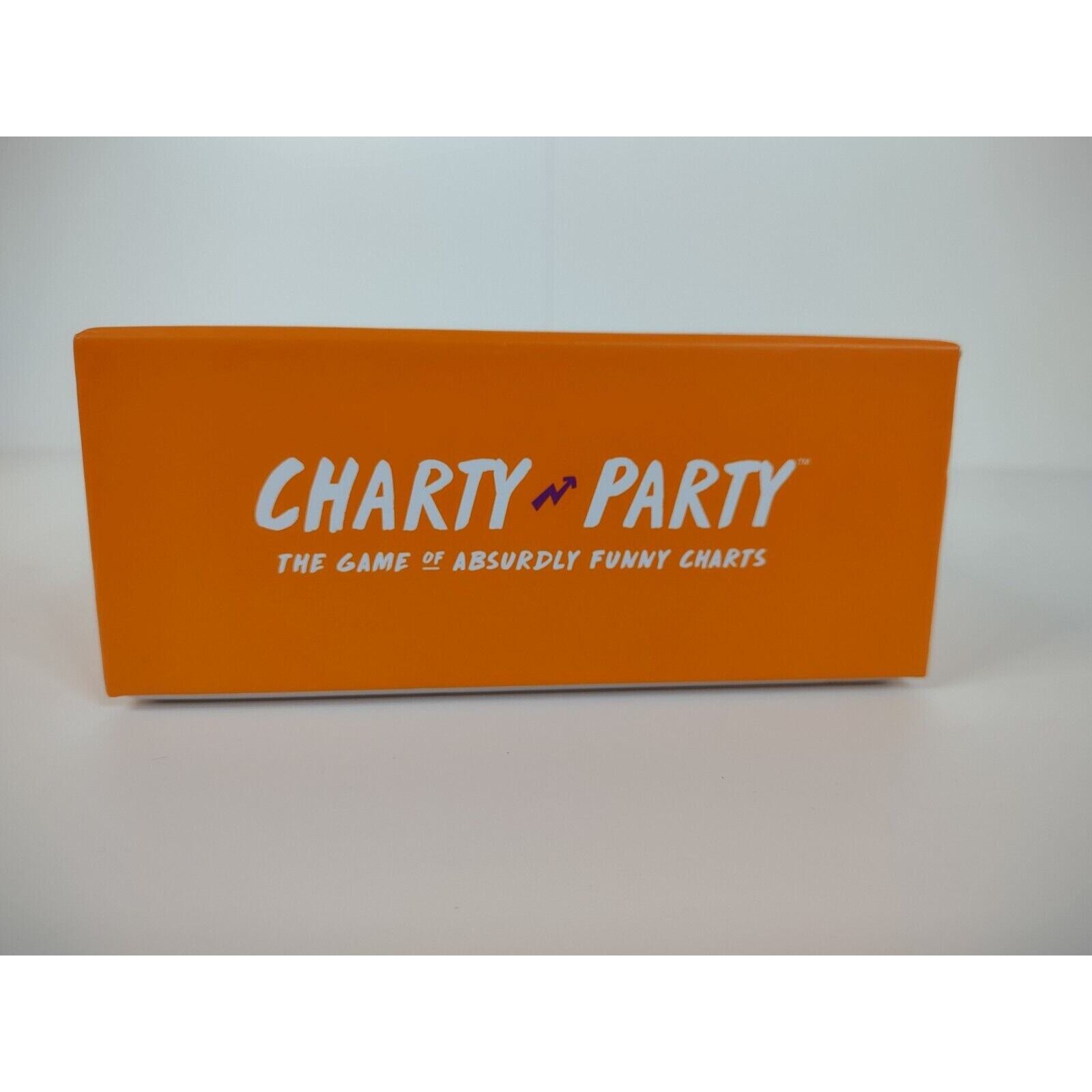 Charty Party – The Game of Absurdly Funny Charts 2023 Party Card Game Adults **