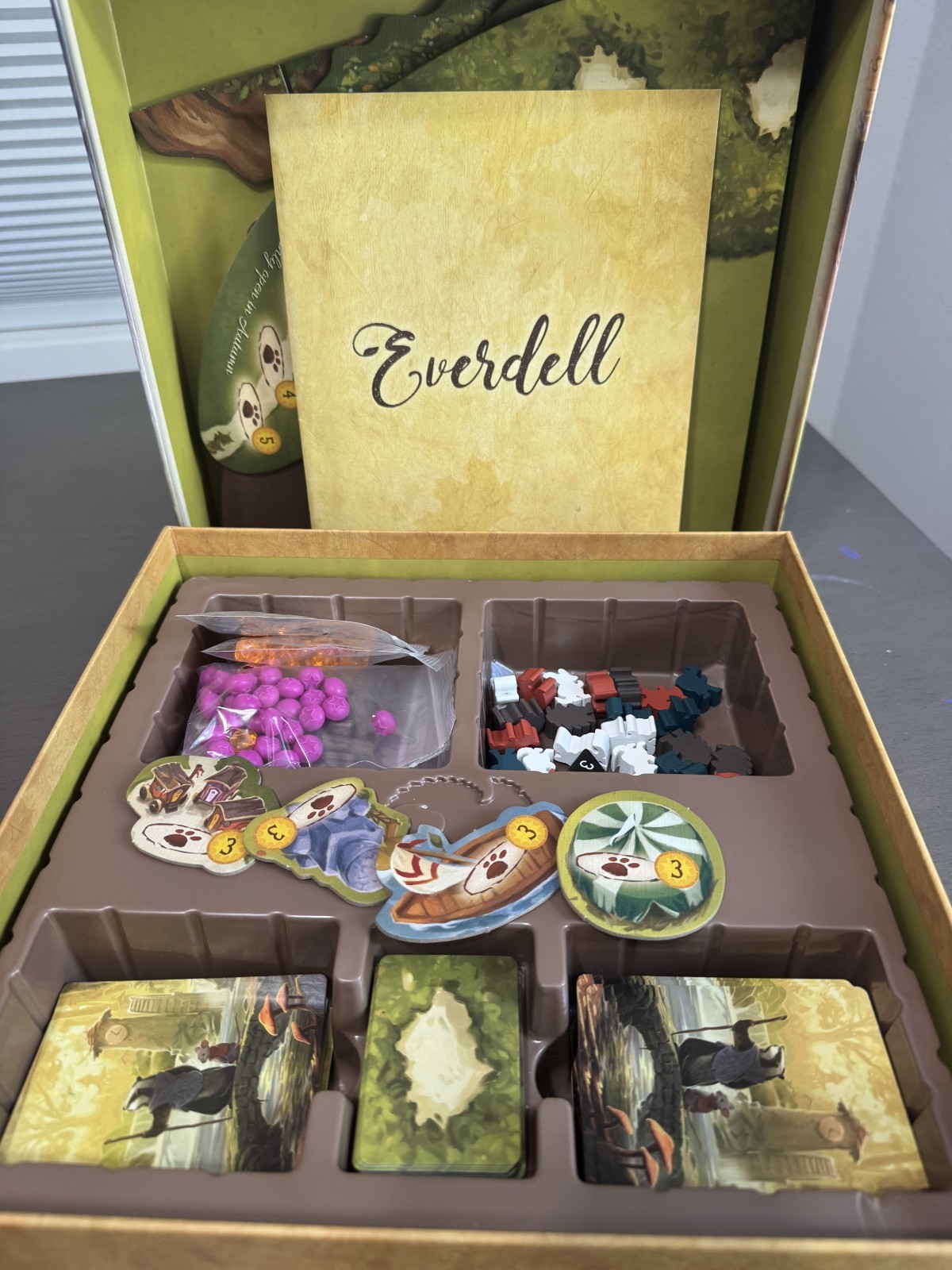 Starling Games Everdell Board Game 100% Complete Whimsical & Strategic Game