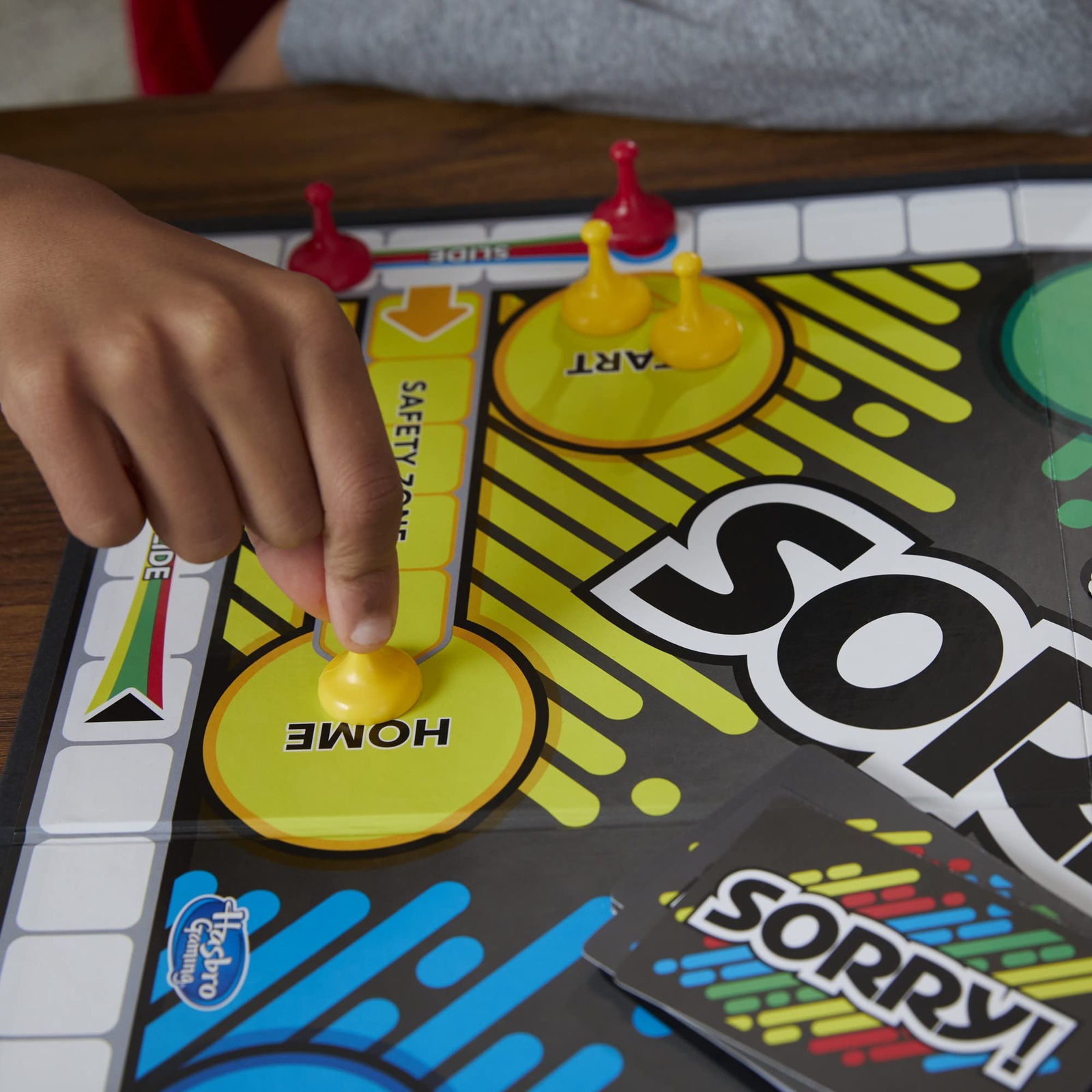 Sorry! Board Game for Kids Ages 6 and Up; Classic Hasbro Board Game; Each Player