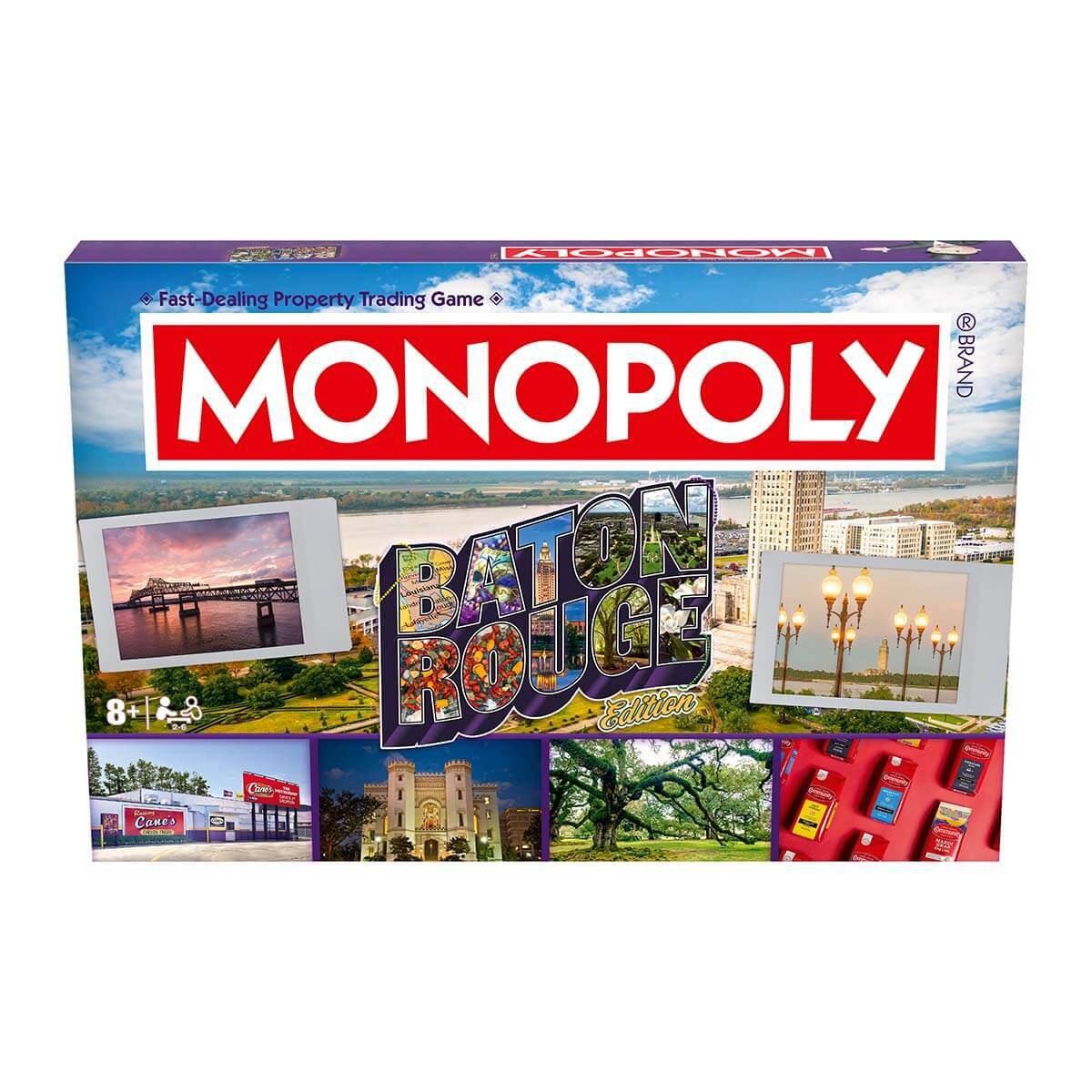 Baton Rouge, LA Monopoly Board Game