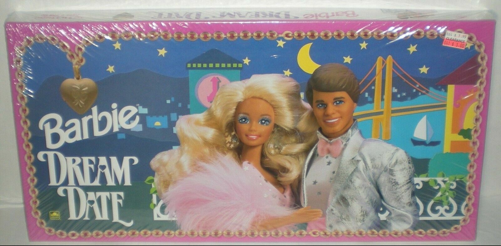 Barbie DREAM DATE Board Game SEALED Brand New Golden 5068 Ken 1992 Mattel