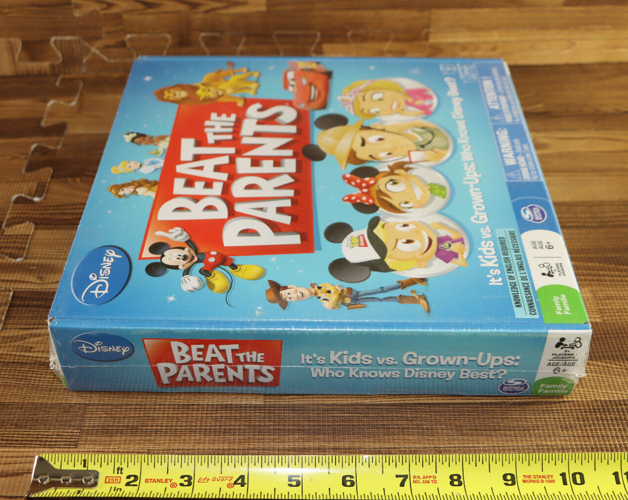 Disney Beat the Parents Kids vs. Grown Ups Who Knows Disney Best? Game SEALED