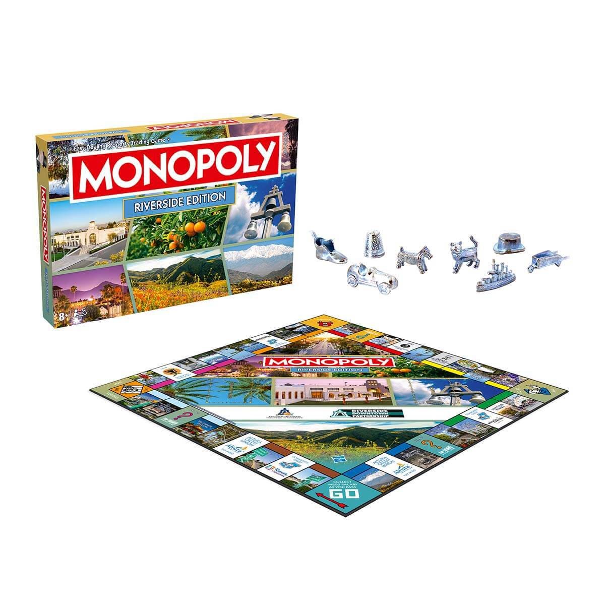 Riverside, CA Monopoly Board Game – New & Sealed