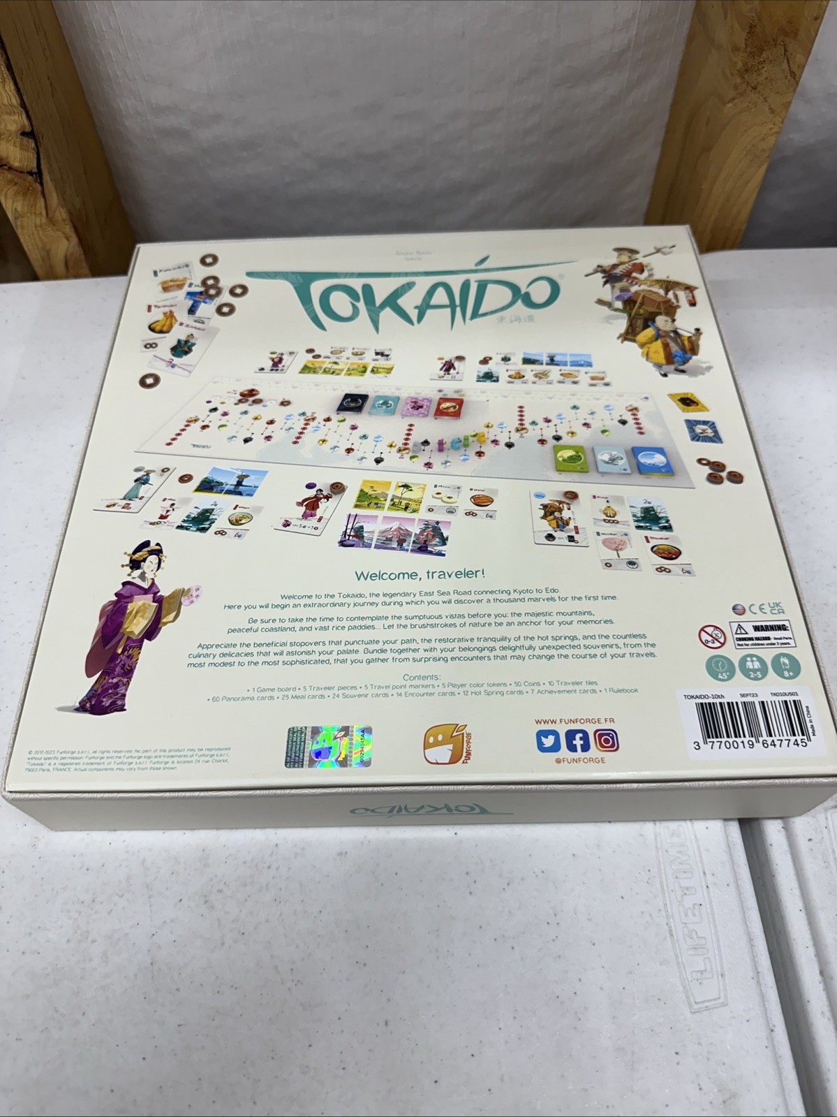 Tokaido 10th Anniversary Edition New Authenticity Seal Intact Ship