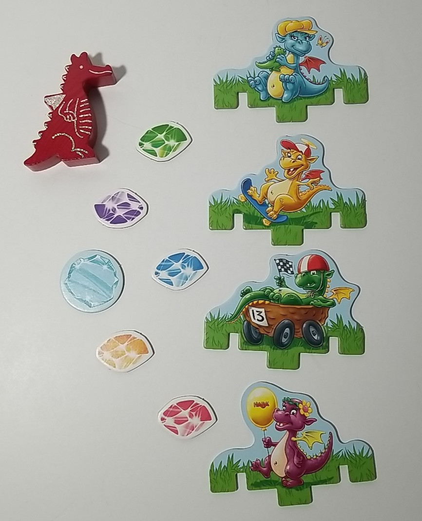 Complete – DRAGON’S BREATH Game by HABA 2-4 Players, Ages 5+