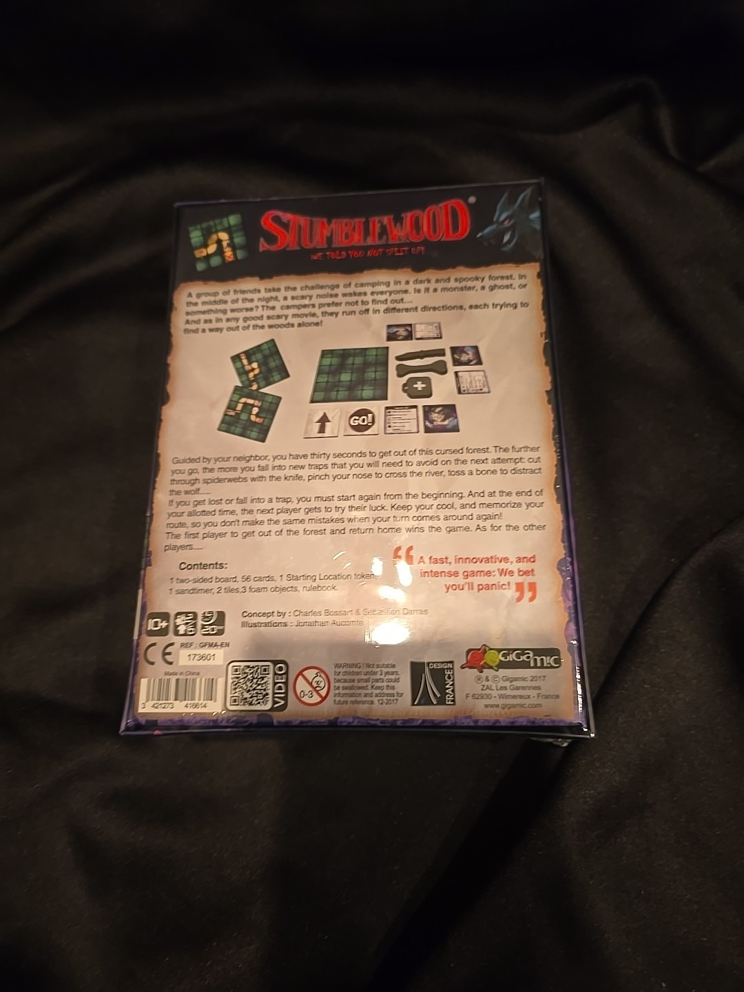 Gigamic STUMLEWOOD GAME, We Told You Not To Split Up, 2017 game SEALED