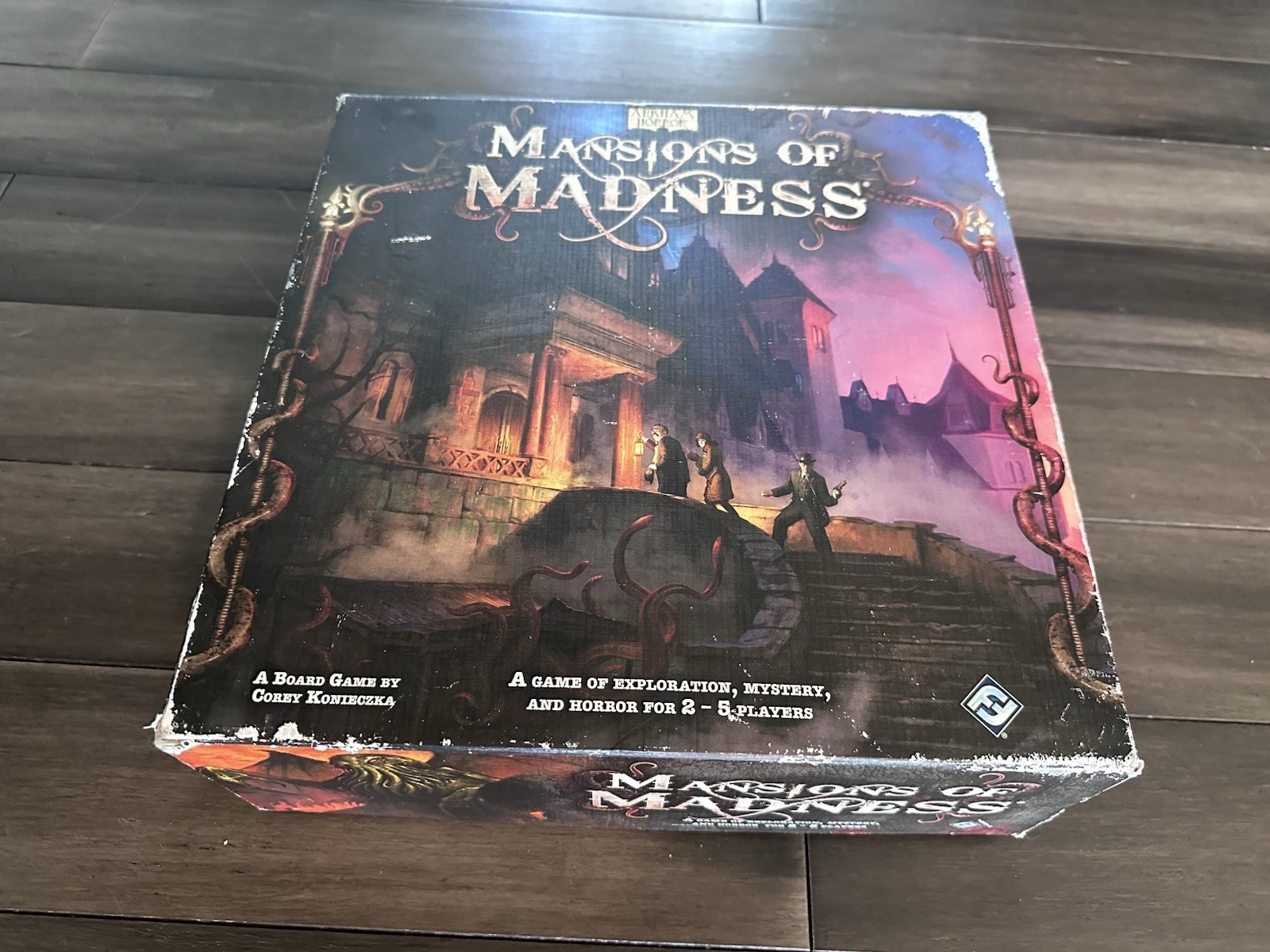 Mansions of Madness First Edition Board Game 2010 Fantasy Flight 98% Complete