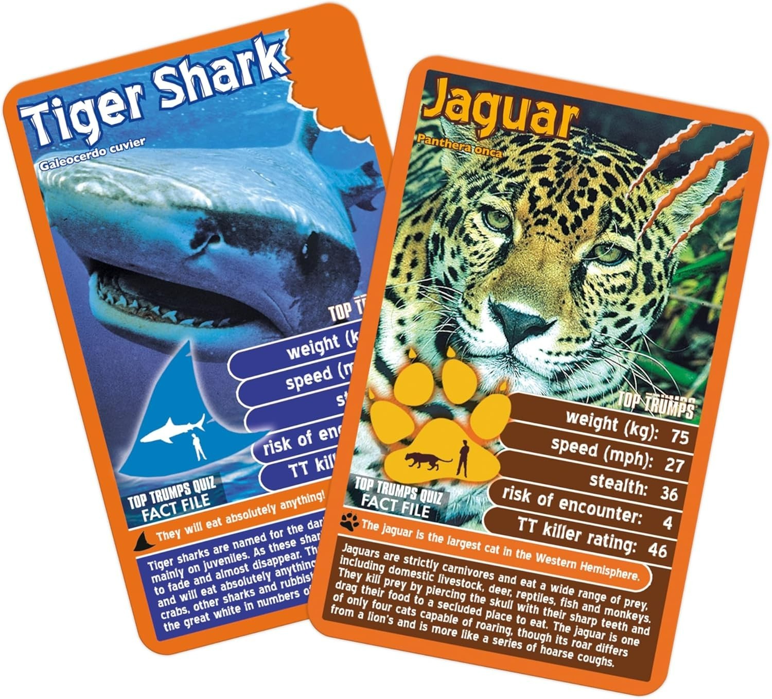 Top Trumps Card Game Predators – Family Games for Kids and Adults – Learning …