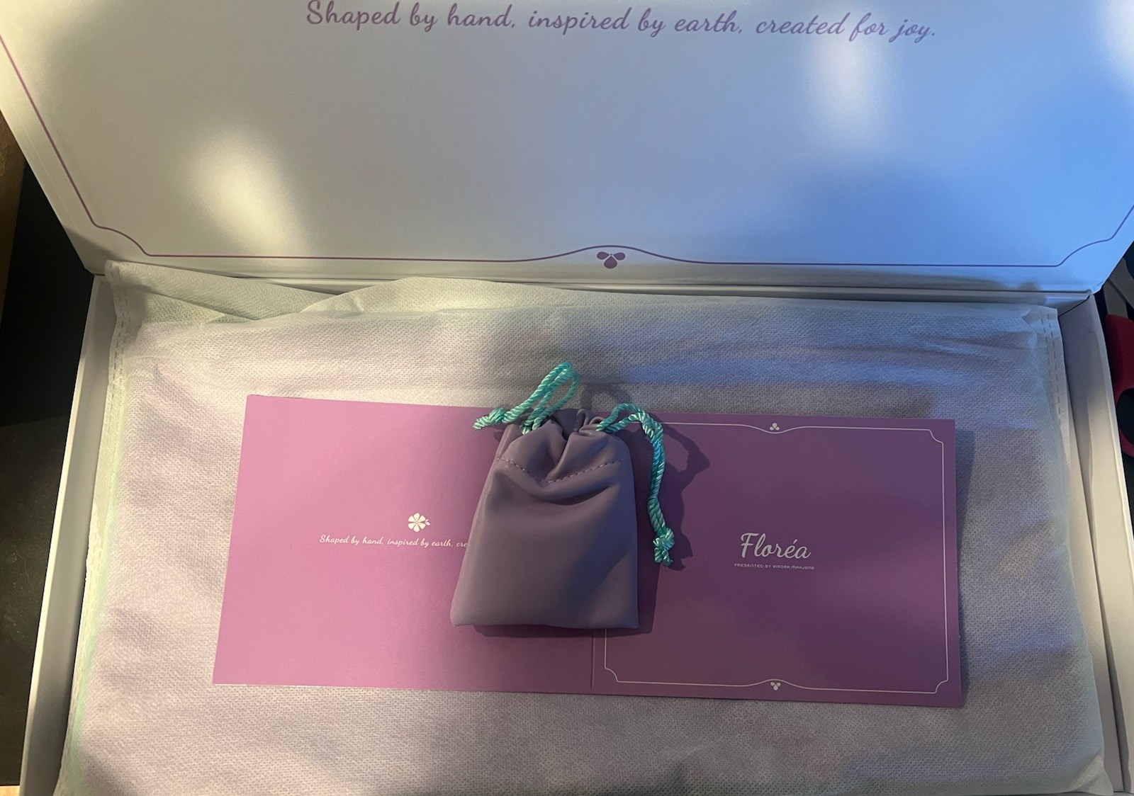 Florea Luxury American Mahjong Set 160 Hand Painted Tiles Purple Gift Box