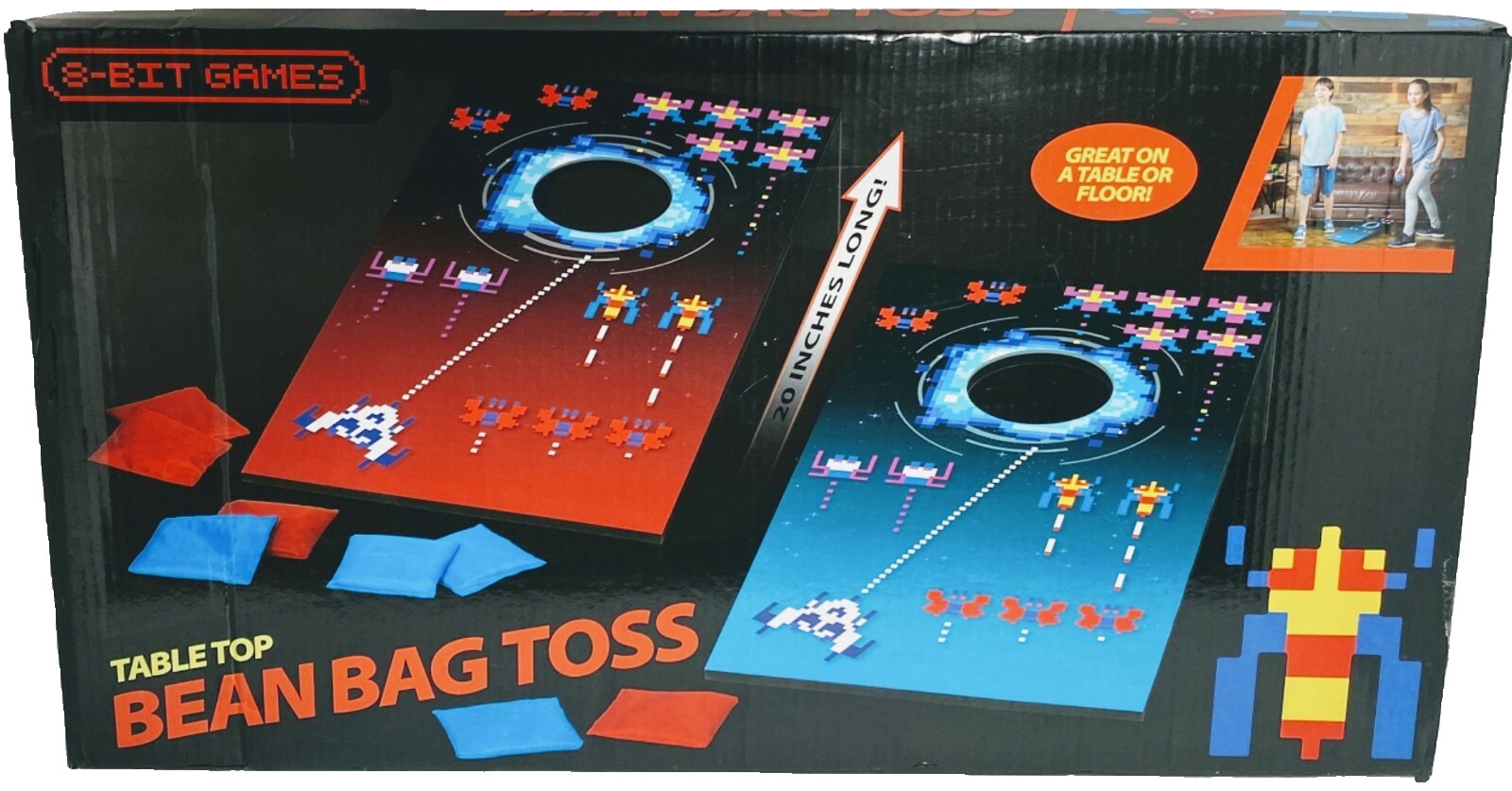 REC-TEK Table Tip Bean Bag Toss Set – For Kids 12 years old and up