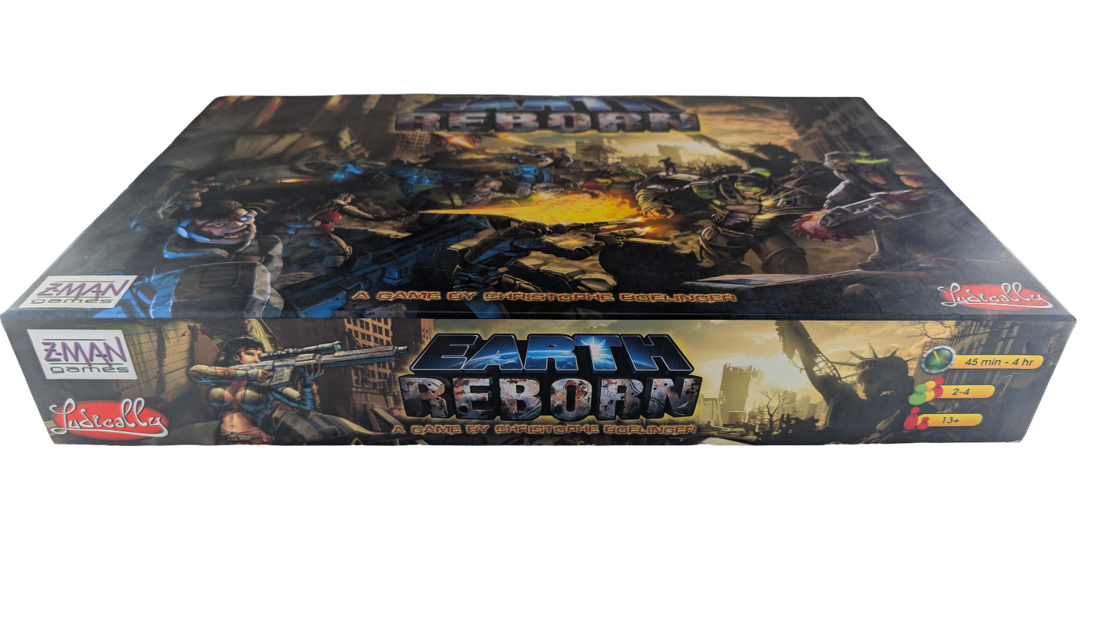 Earth Reborn Board Game Z-Man Games Ludically ER01EN 2010 Miniatures Set